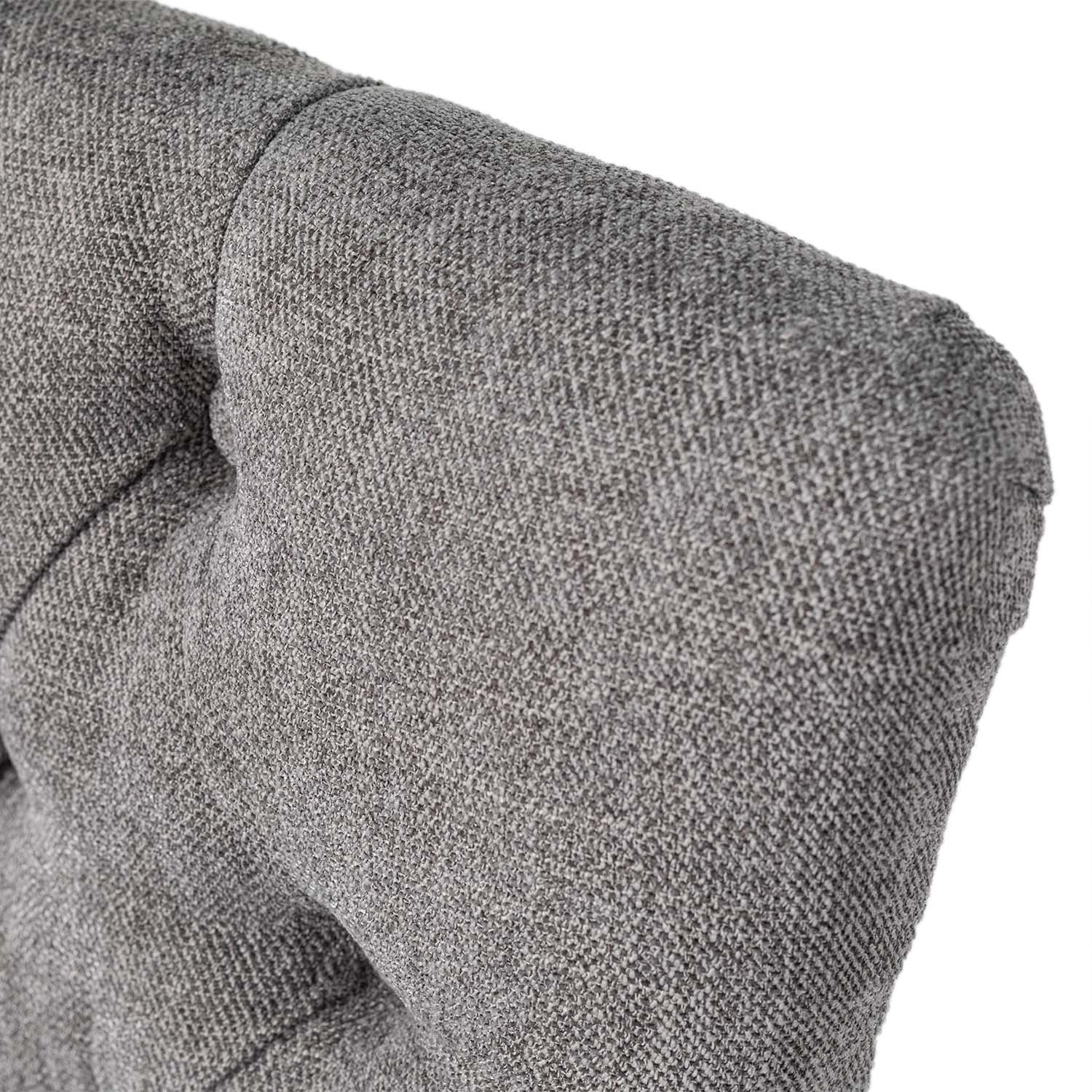Homy Casa LUCETTA GREY 2PC Dining Chairs Comfortable Seating for Kitchen & Dining Room Open Box