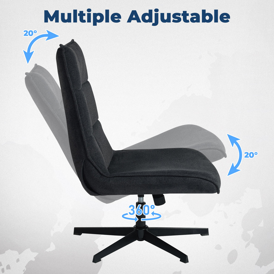 Multiple Adjustability Options