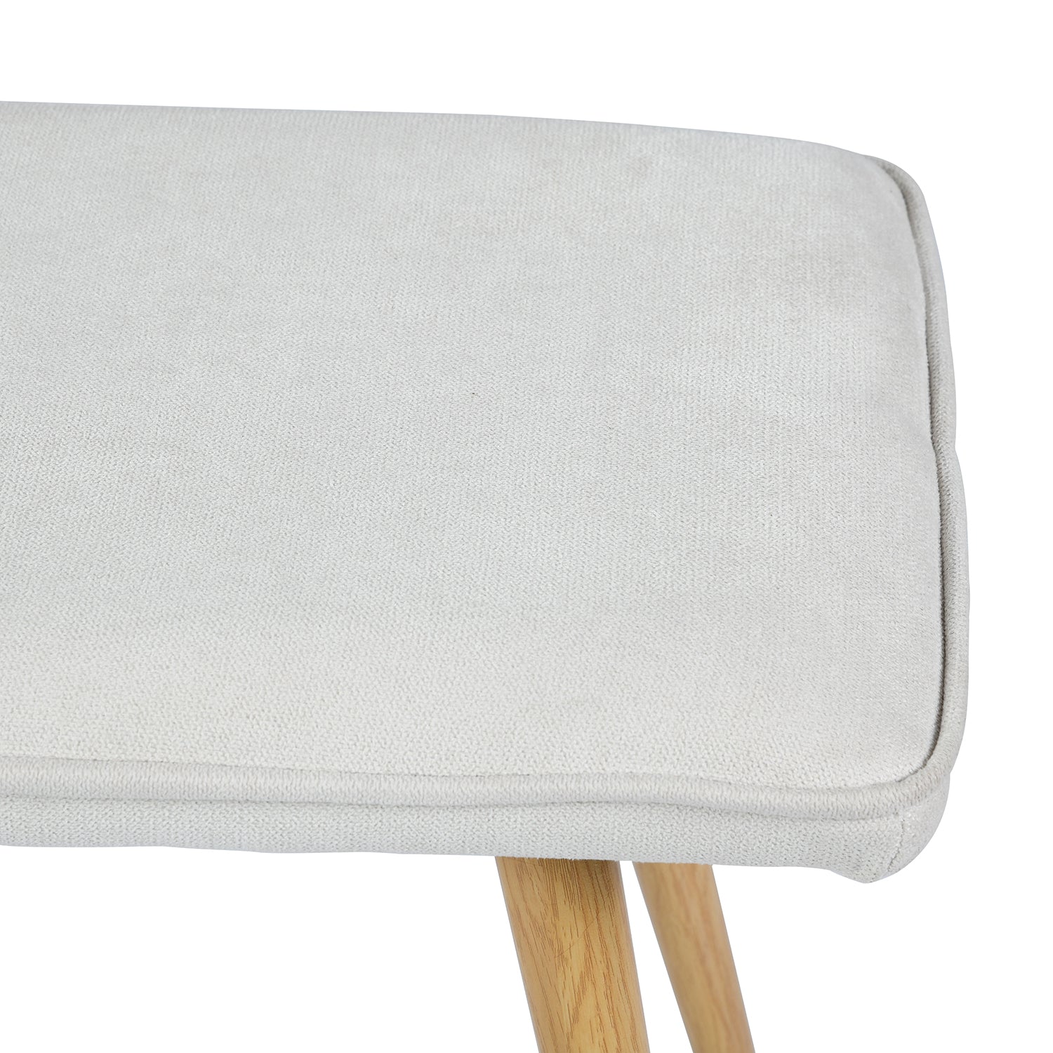 Nuhu Bedroom Mid-Century Modern Upholstered Long Bench -  Homy Casa