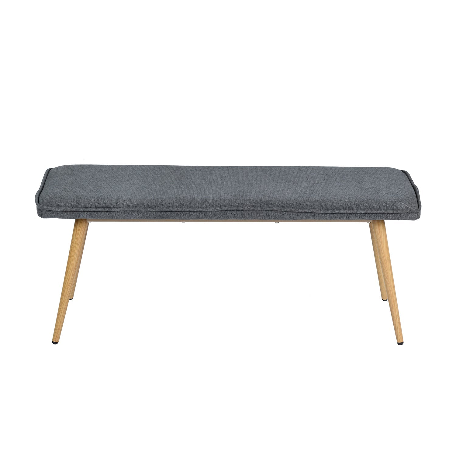 Nuhu Bedroom Mid-Century Modern Upholstered Long Bench - HOMY CASA