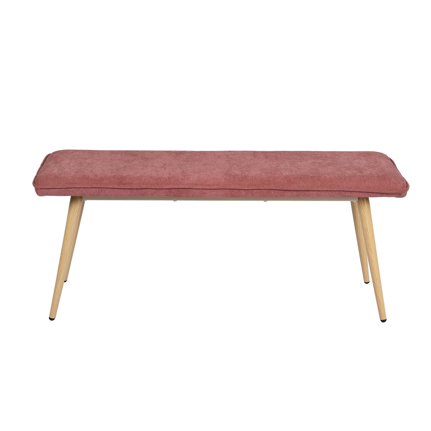 Nuhu Bedroom Mid-Century Modern Upholstered Long Bench -  Homy Casa