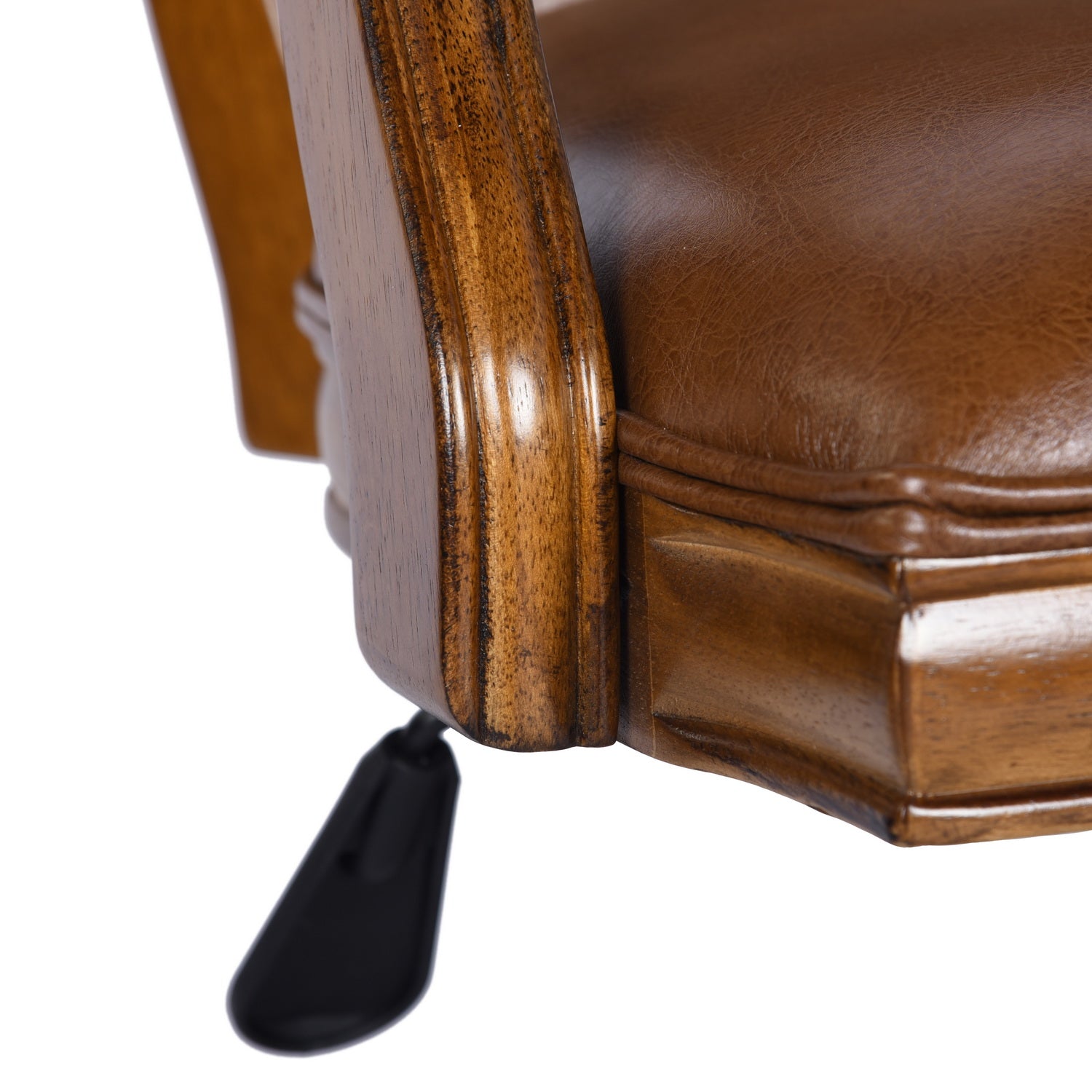 Homy Casa RENEE 24.0" W x 26.0" D Office Chair Adjustable Height for Home Workspace Open Box