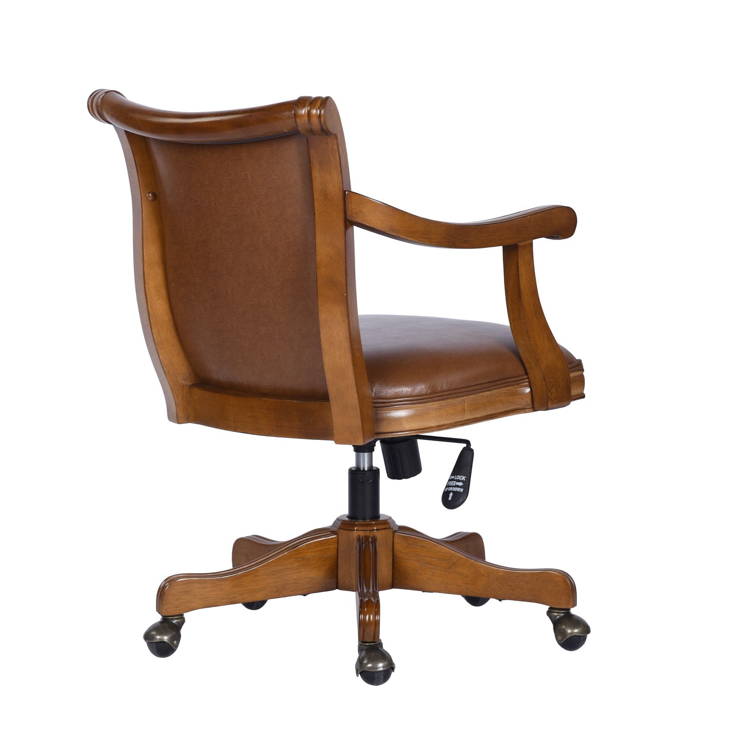 Homy Casa RENEE 24.0" W x 26.0" D Office Chair Adjustable Height for Home Workspace Open Box