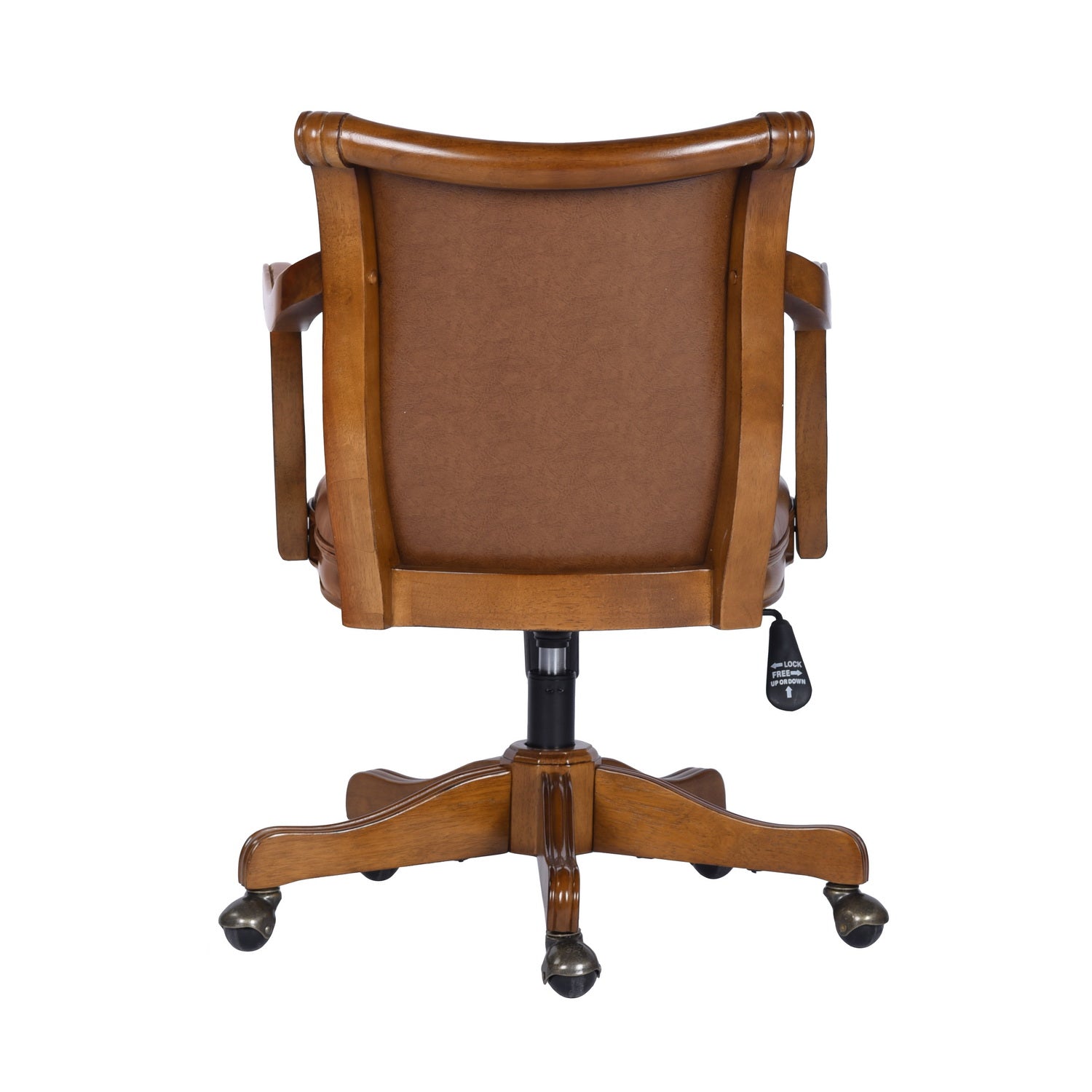 Homy Casa RENEE 24.0" W x 26.0" D Office Chair Adjustable Height for Home Workspace Open Box