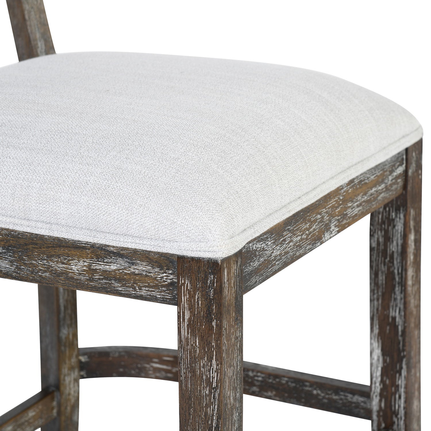 Homy Casa RIKKI MIDDLE BAR 19.69" W x 25.2" D x 39.17" H Bar Stool Chair for Home and Workspace