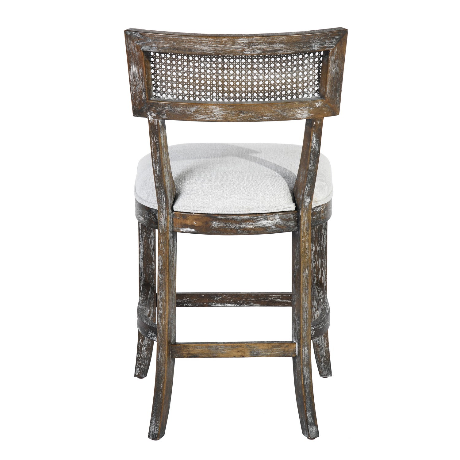 Homy Casa RIKKI MIDDLE BAR 19.69" W x 25.2" D x 39.17" H Bar Stool Chair for Home and Workspace