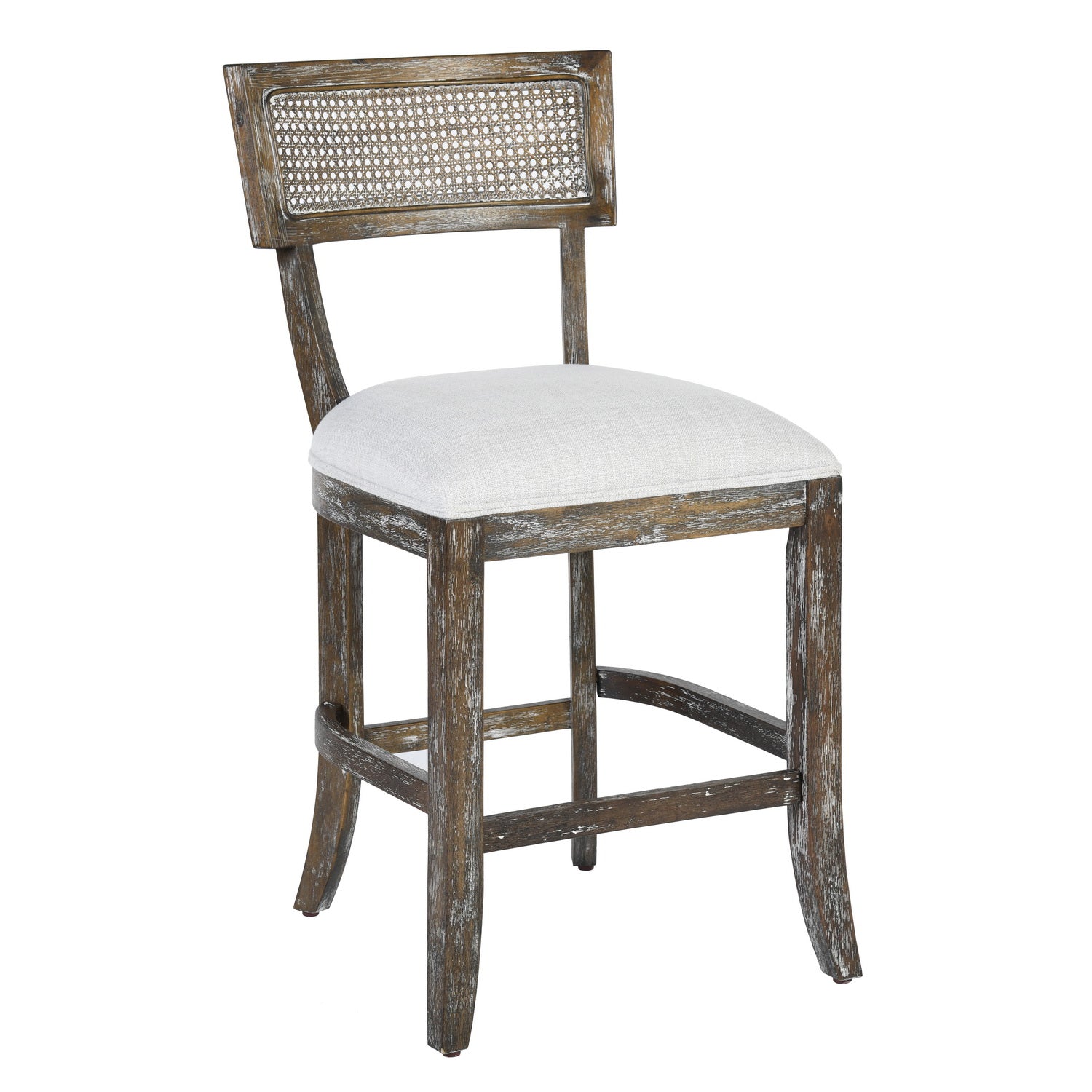 Homy Casa RIKKI MIDDLE BAR 19.69" W x 25.2" D x 39.17" H Bar Stool Chair for Home and Workspace