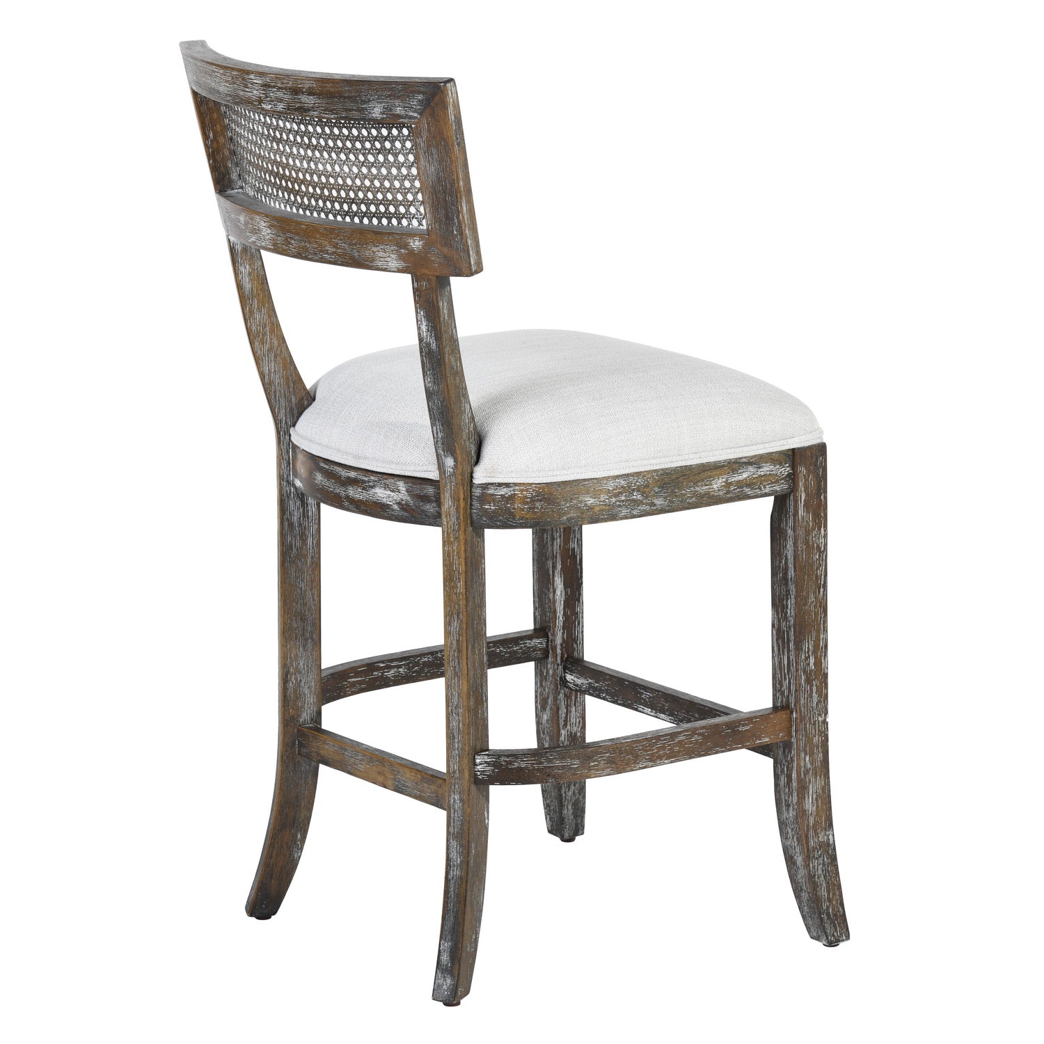Homy Casa RIKKI MIDDLE BAR 19.69" W x 25.2" D x 39.17" H Bar Stool Chair for Home and Workspace