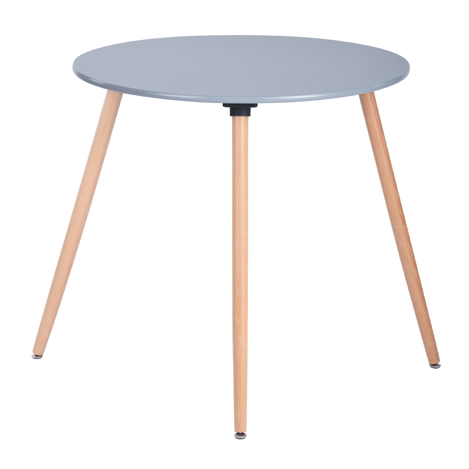 Homy Casa ROOKIE ROUND TOP GREY A 31.5" Dining Table for Home and Workspace Open Box