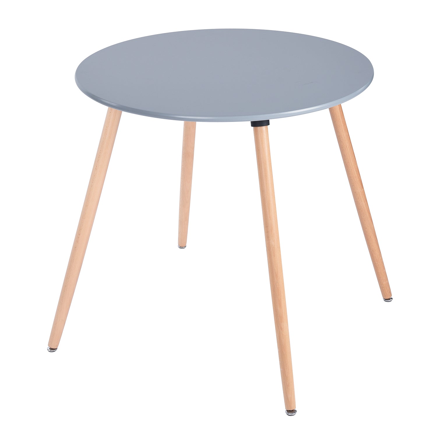Homy Casa ROOKIE ROUND TOP GREY A 31.5" Dining Table for Home and Workspace Open Box