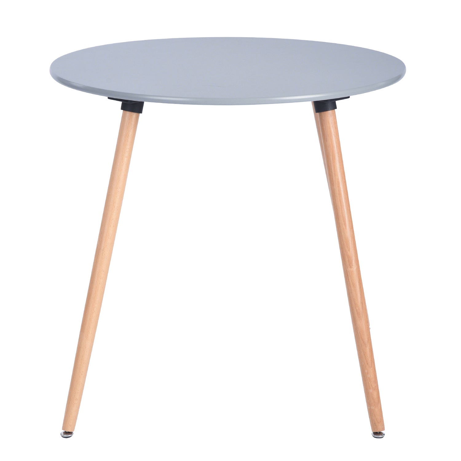 Homy Casa ROOKIE ROUND TOP GREY A 31.5" Dining Table for Home and Workspace Open Box