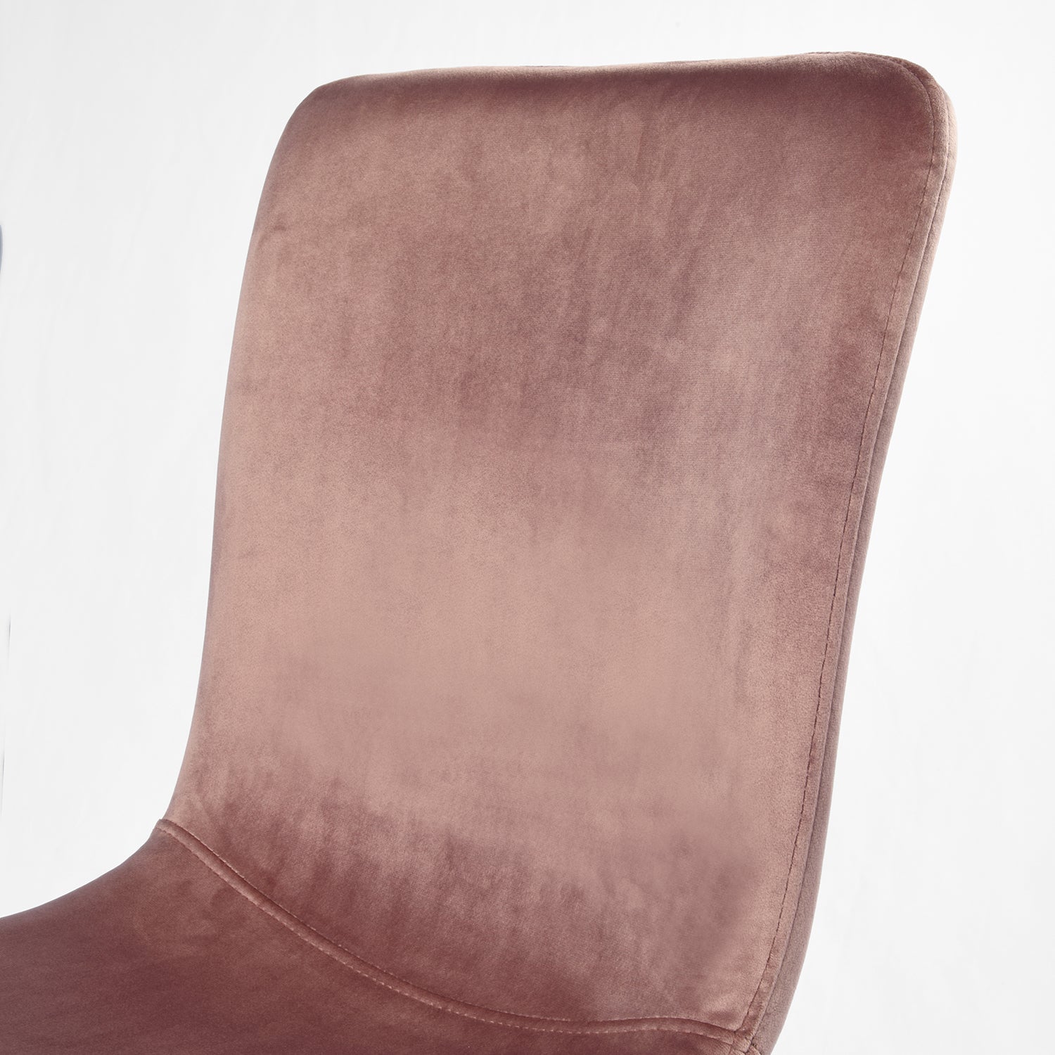 Homy Casa SCARGILL 4PC Velvet Rose Dining Chair Open Box