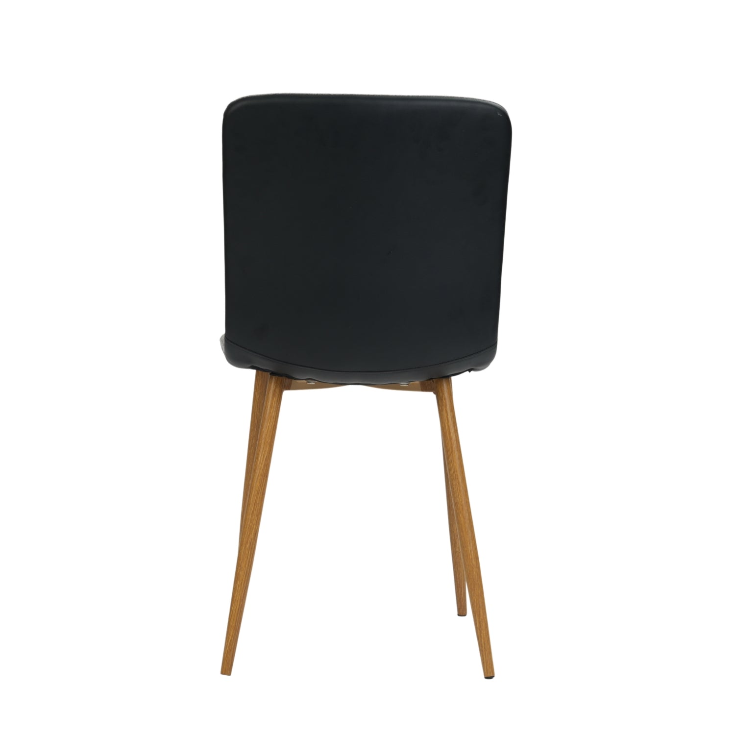Scargill Modern Upholstered Dining Chairs with Oak Wood-Tone Legs Set of 4
