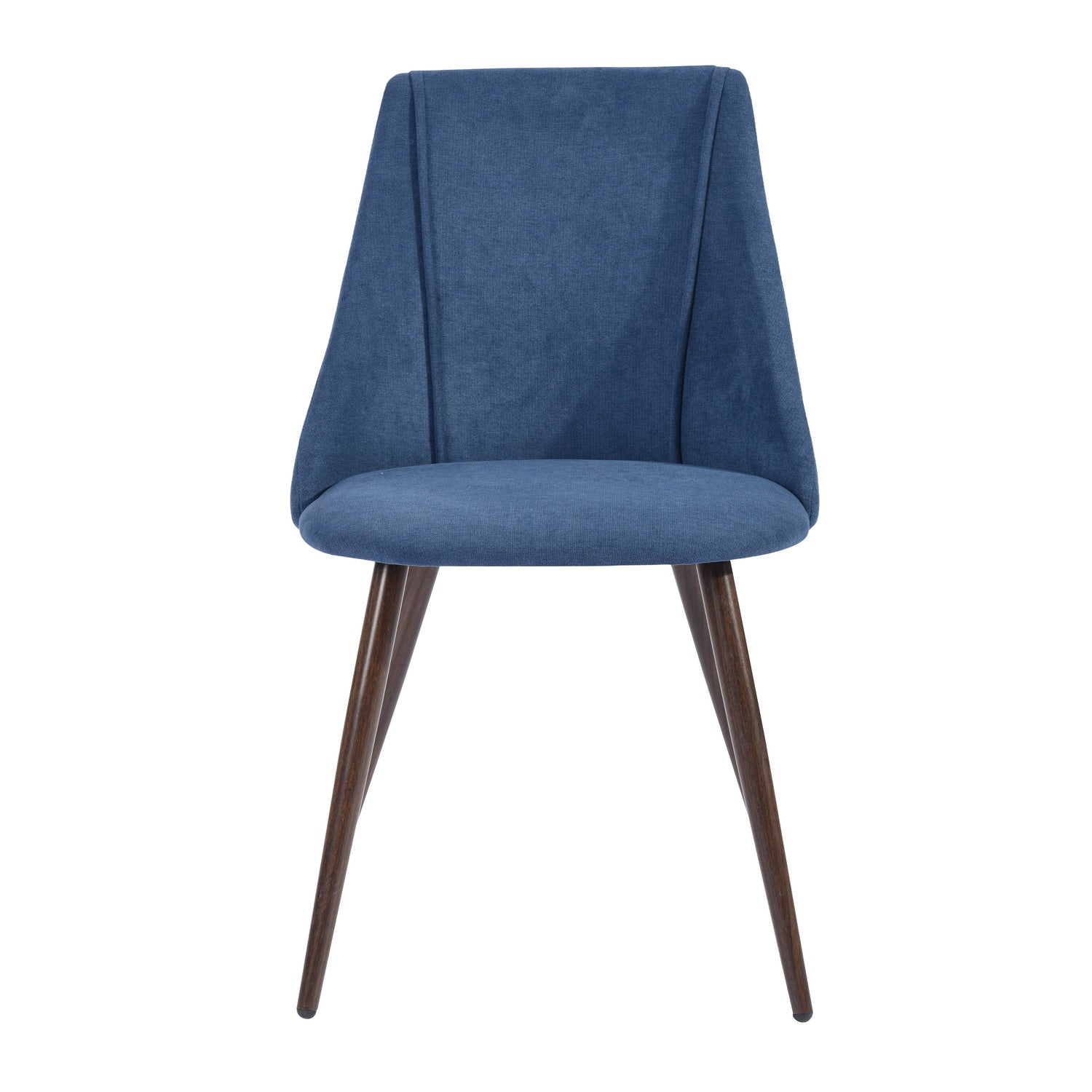 Homy Casa Smeg 33" Modern Upholstered Dining Chair, Blue,Open Box