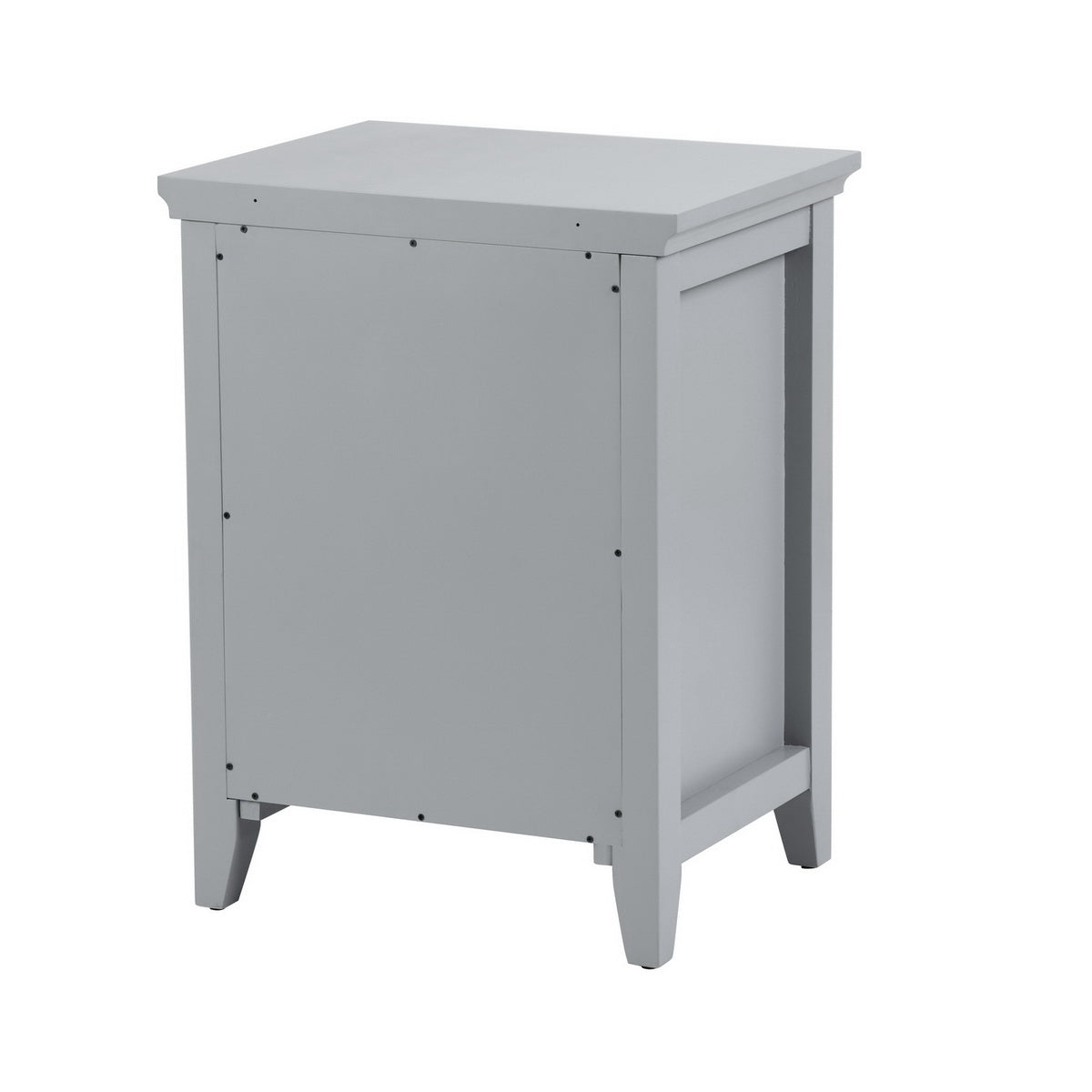 Homy Casa TANEKA CABINET GREY Multi-Purpose Storage Cabinet Open Box