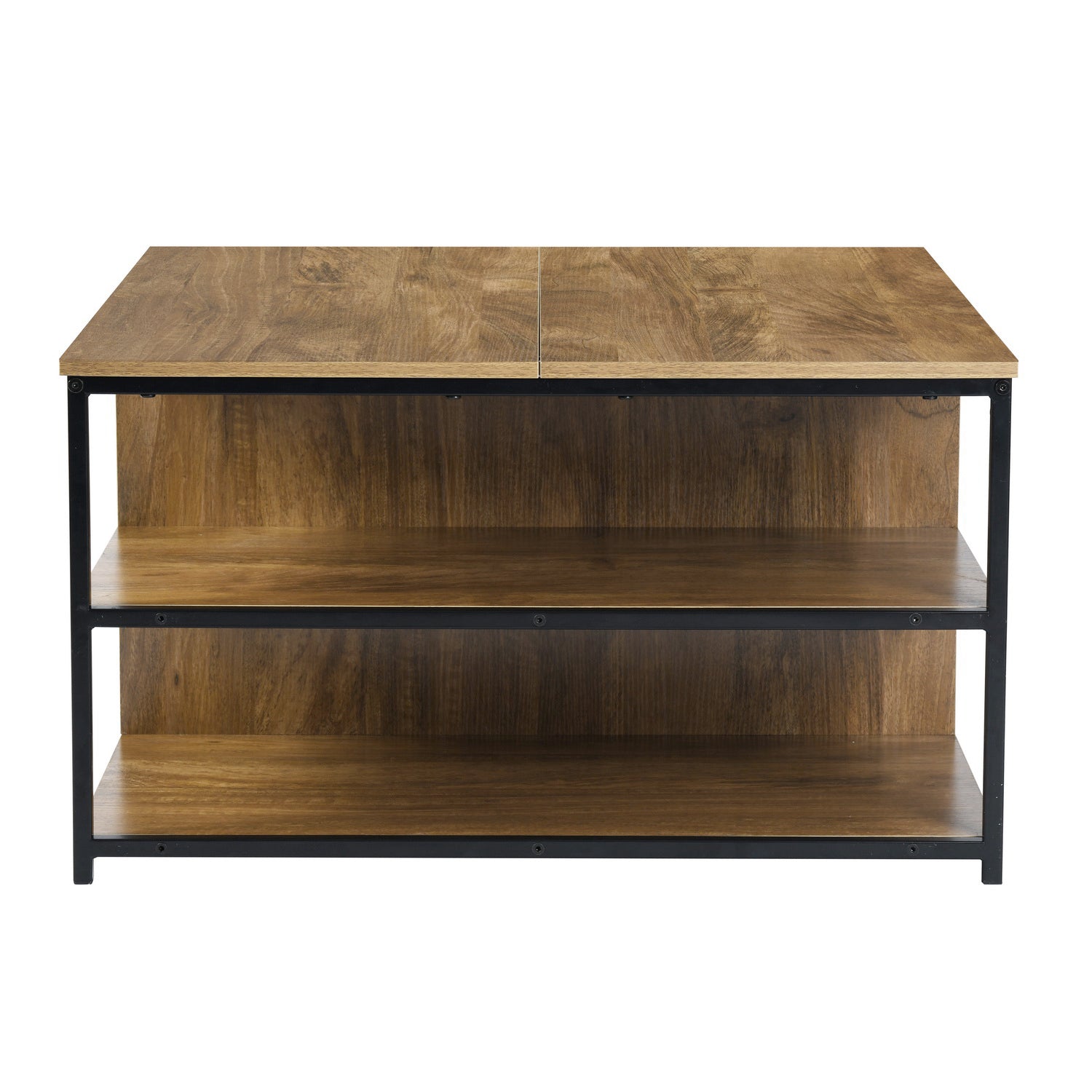 Homy Casa Ufuoma 31.5" Coffee Table Storage Shelf Open Box