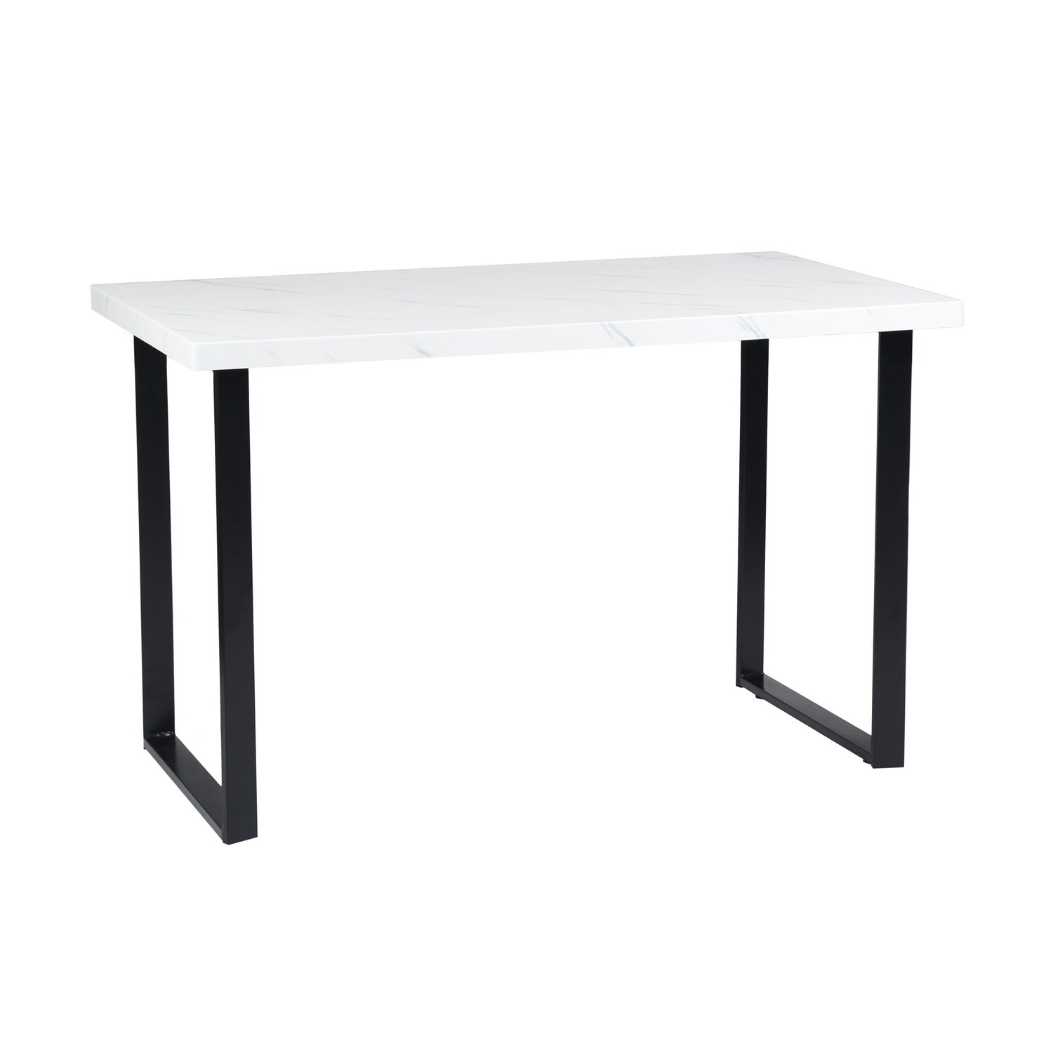 Homy Casa UNATHI 47.2" Dining Table Set for Kitchen & Dining Room Open Box