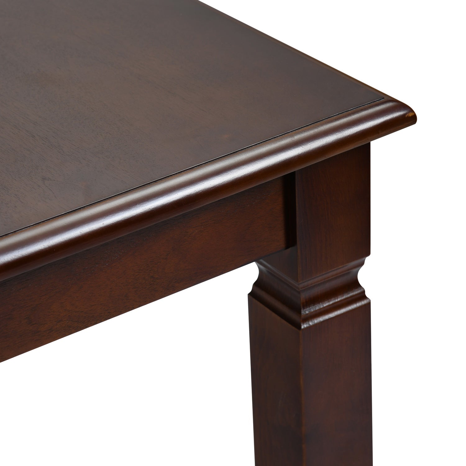 Homy Casa ZAMAN DINING TABLE 77.95" W x 36.02" D x 30.12" H Dining Table for Home and Workspace Open Box