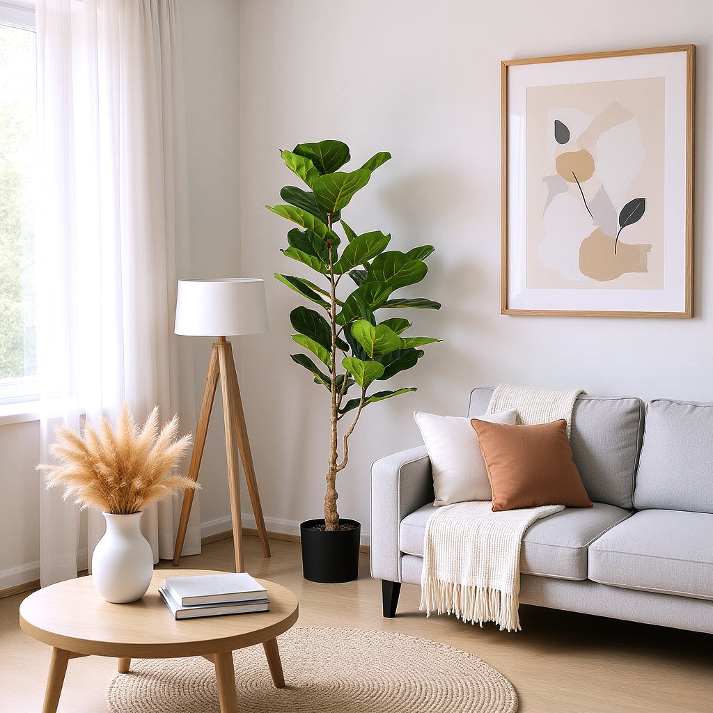Ficus Faux Fiddle Leaf Fig Tree
