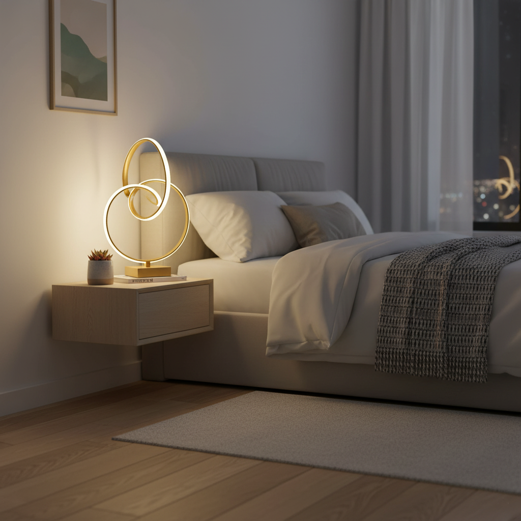 Lumen 19" Infinity Table Lamp