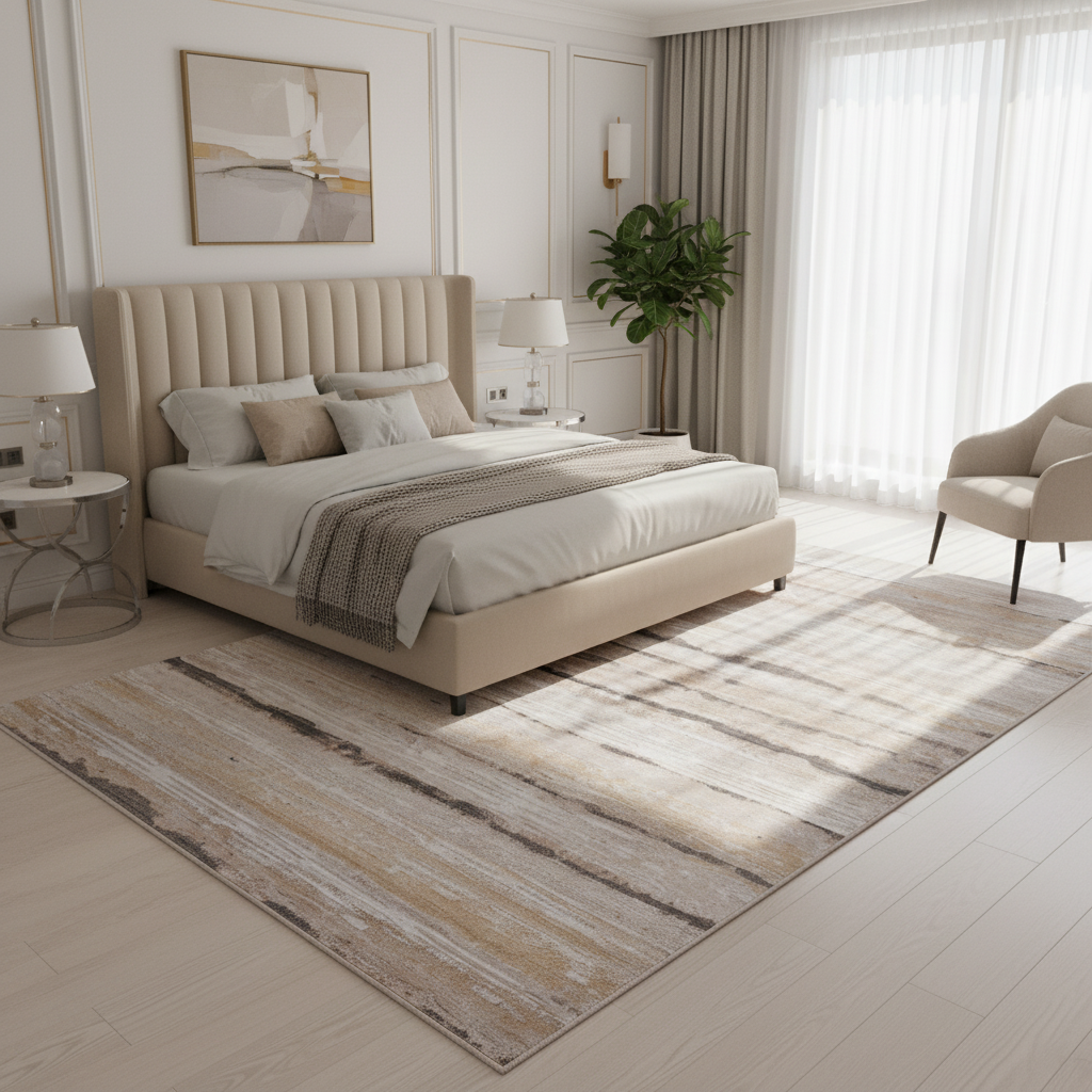 Eucalyptus Striped Area Rug