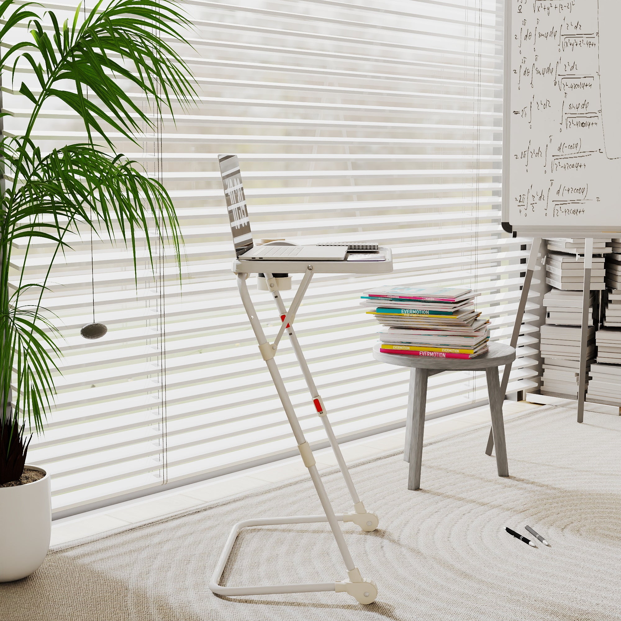 Baseline Adjustable Folding Table Desk for Gaming, Work & Study