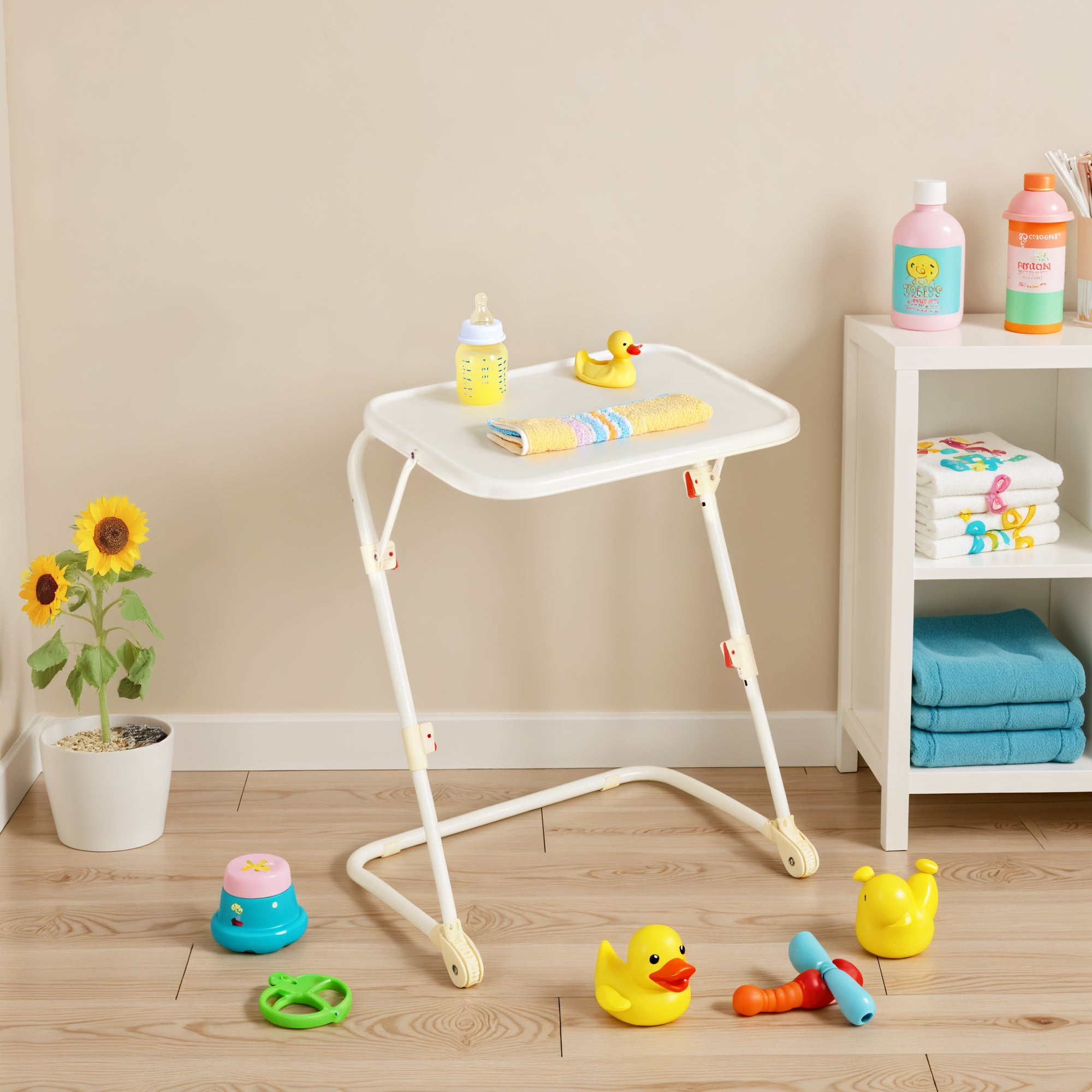 Baseline Adjustable Folding Table Desk for Gaming, Work & Study