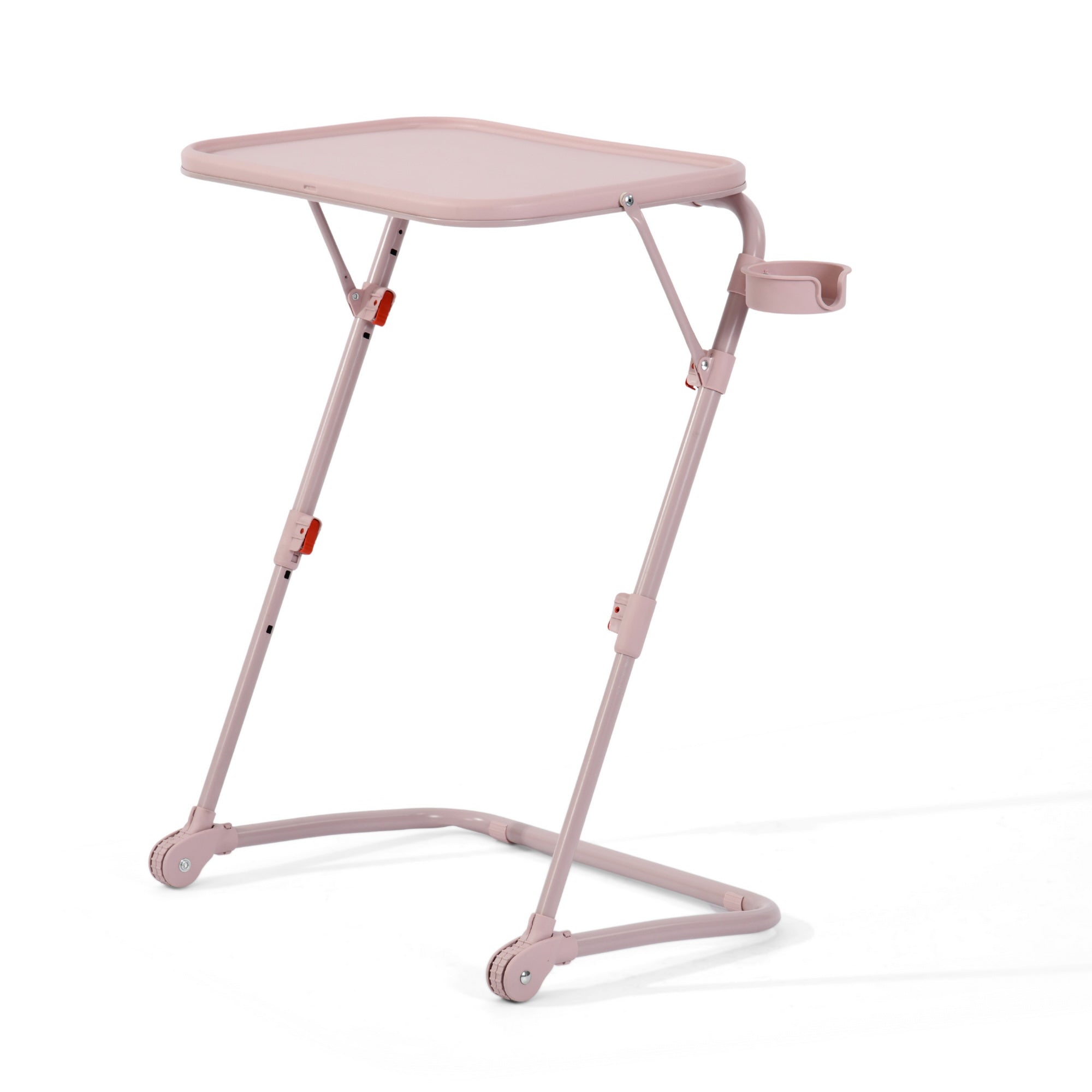 Homy Casa Baseline Study Table Set with Carnation Swivel Upholstered Chair