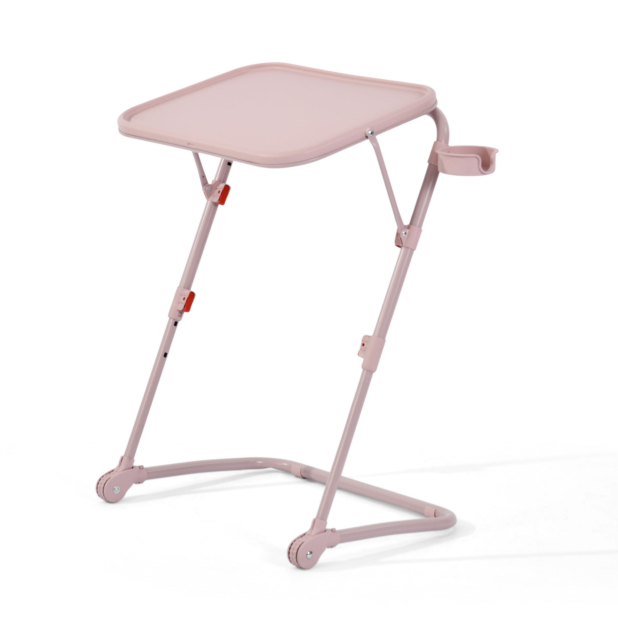 Homy Casa Baseline Study Table Set with Carnation Swivel Upholstered Chair