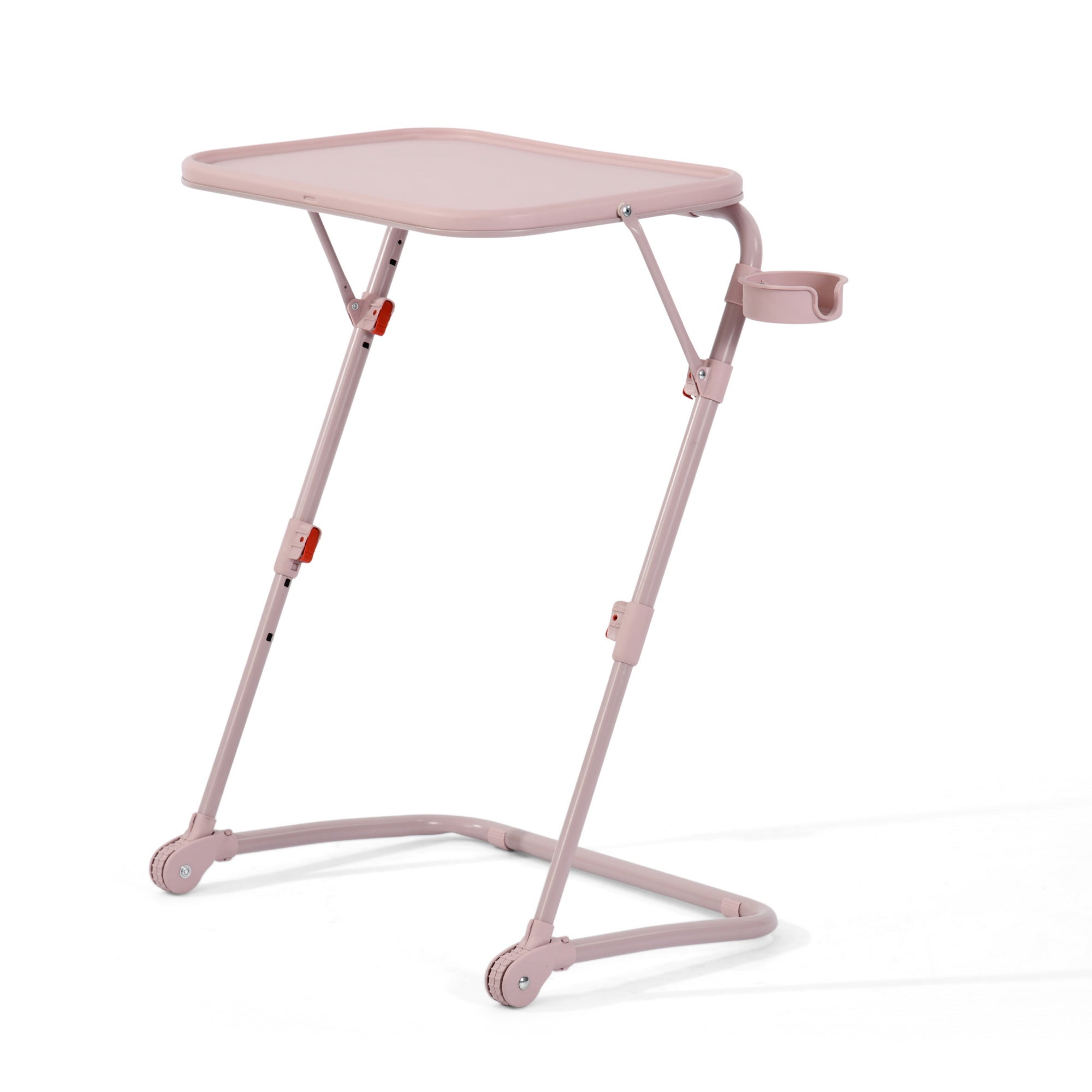 Homy Casa Baseline Study Table Set with Carnation Swivel Upholstered Chair