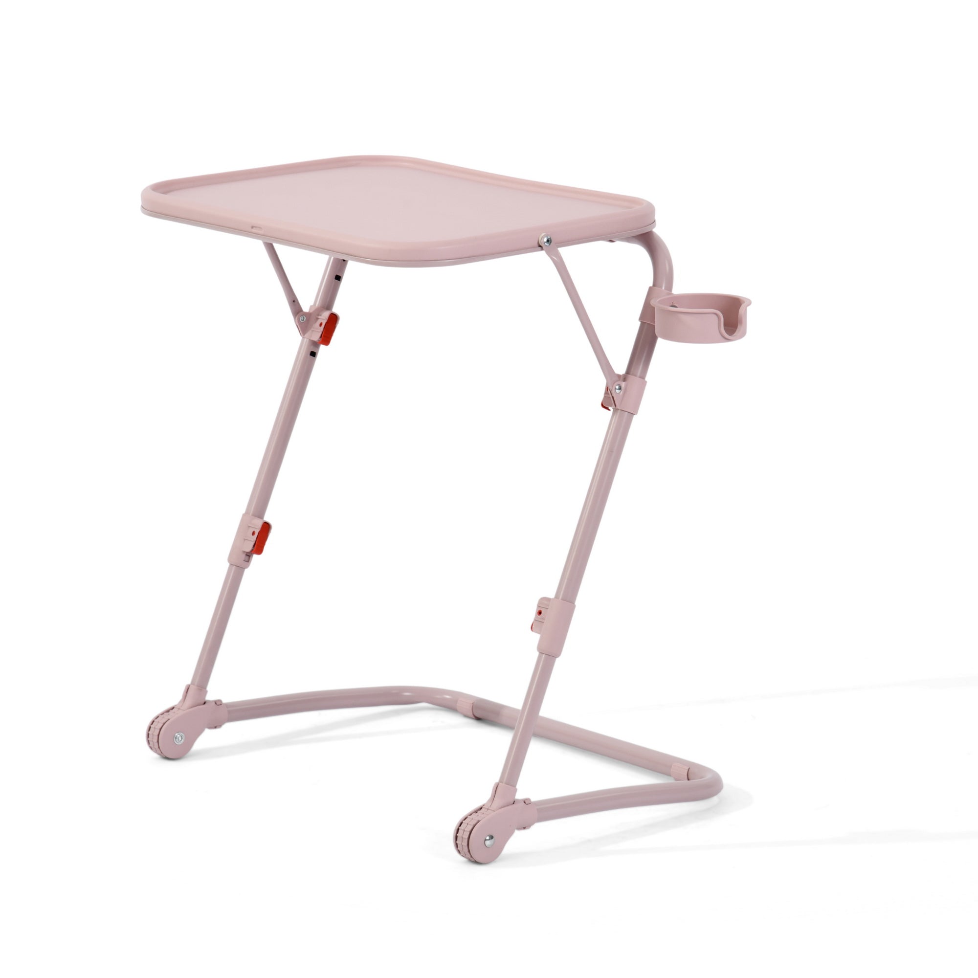 Homy Casa Baseline Study Table Set with Carnation Swivel Upholstered Chair