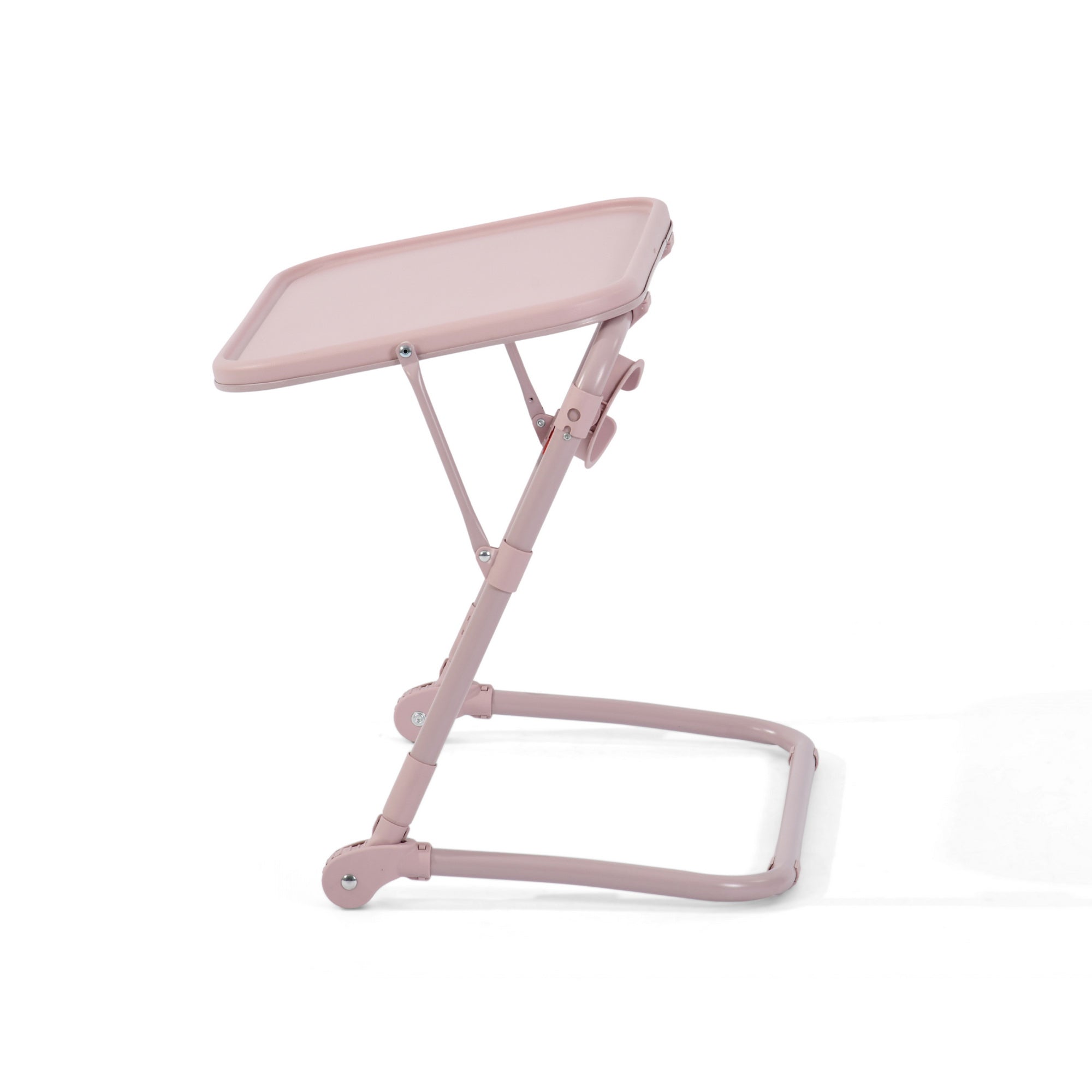 Homy Casa Baseline Study Table Set with Carnation Swivel Upholstered Chair