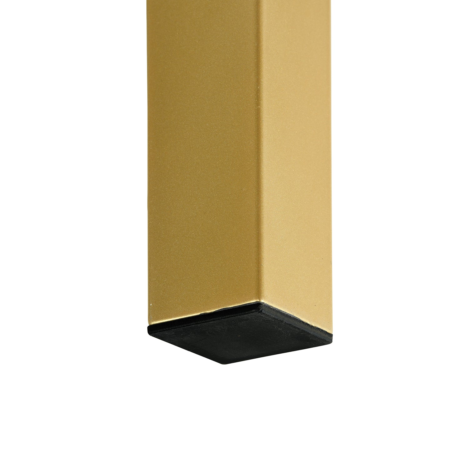 Homy Casa BRANDT Marble Gold Leg Dining Table "47.2" Modern Dining Table for Home and Workspace