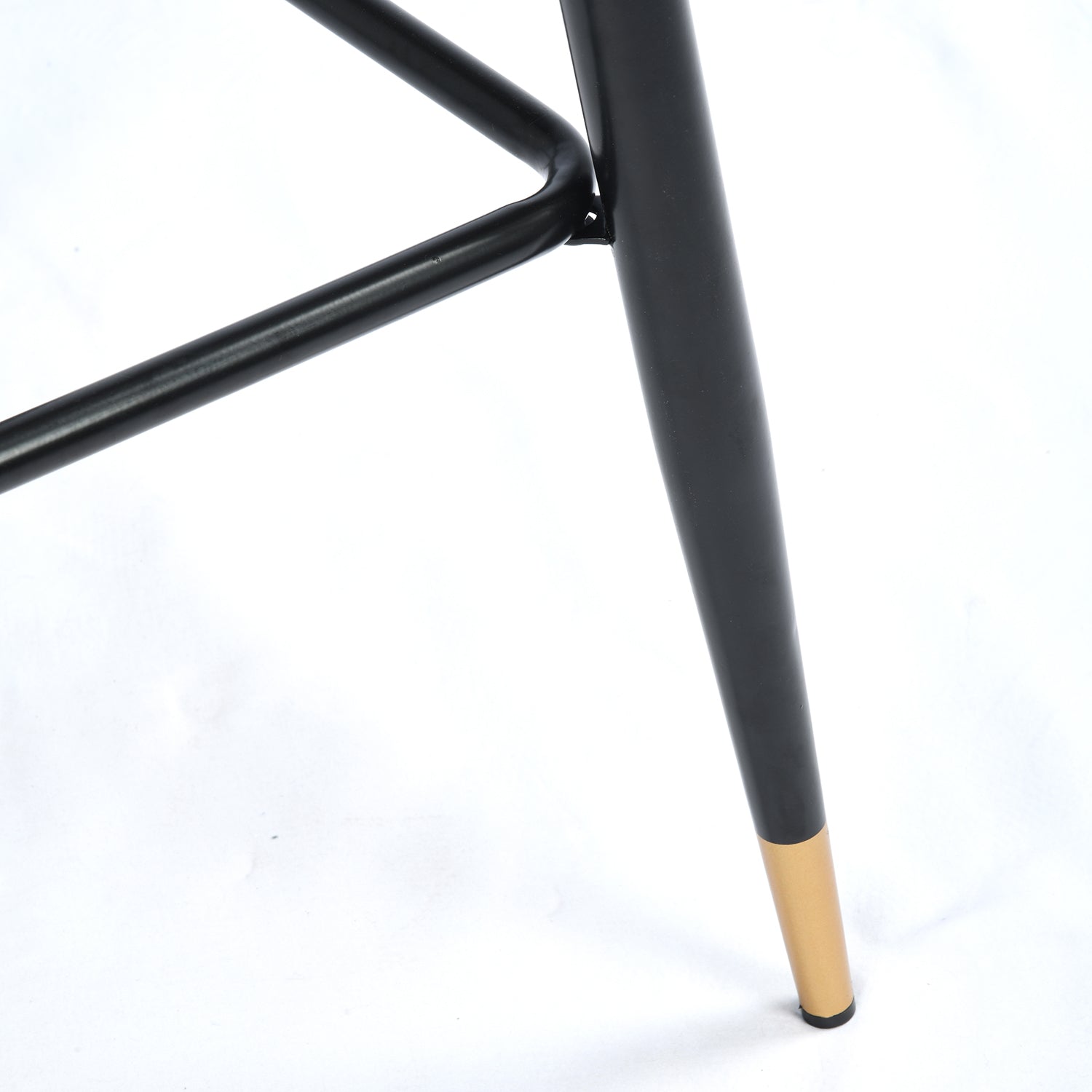 Homy Casa Doncic 30" Seat Height Modern Suede Bar Stool, Brown,Open Box