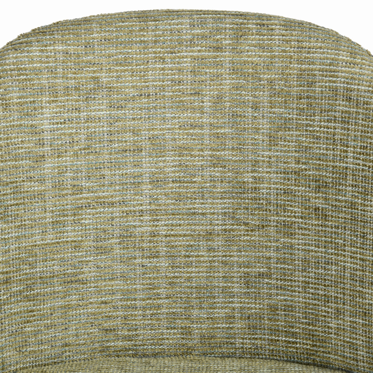 Elba Mid-Century Curved Back Upholstered Dining Chairs with Metal Legs Set of 4