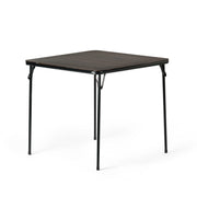 Fern 34" Folding Table Compact Space Saving in Walnut Finish