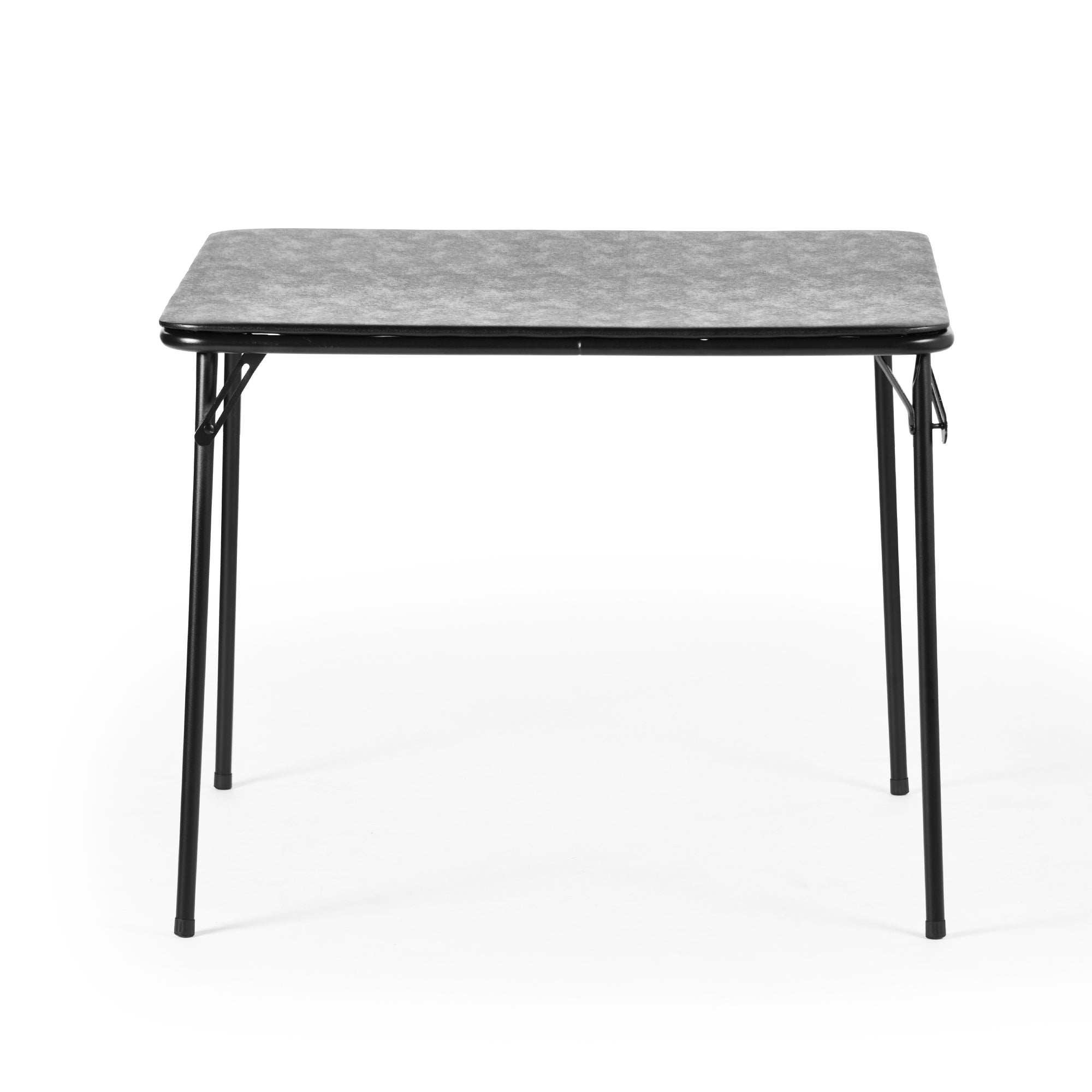 Fern 5 Piece Folding Table Set with 4 Mango Upholstered Foldable Chairs