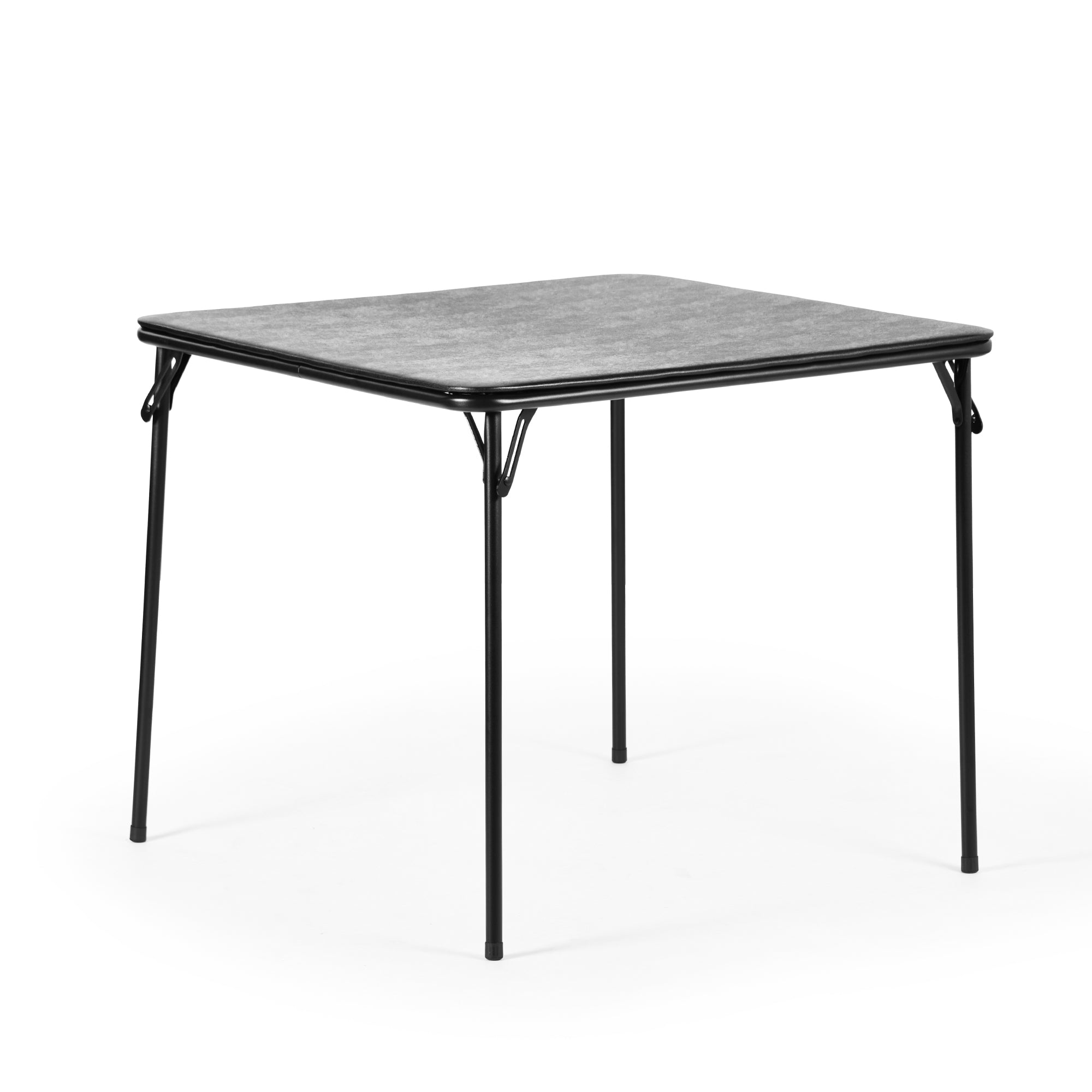 Fern 5 Piece Folding Table Set with 4 Mango Upholstered Foldable Chairs