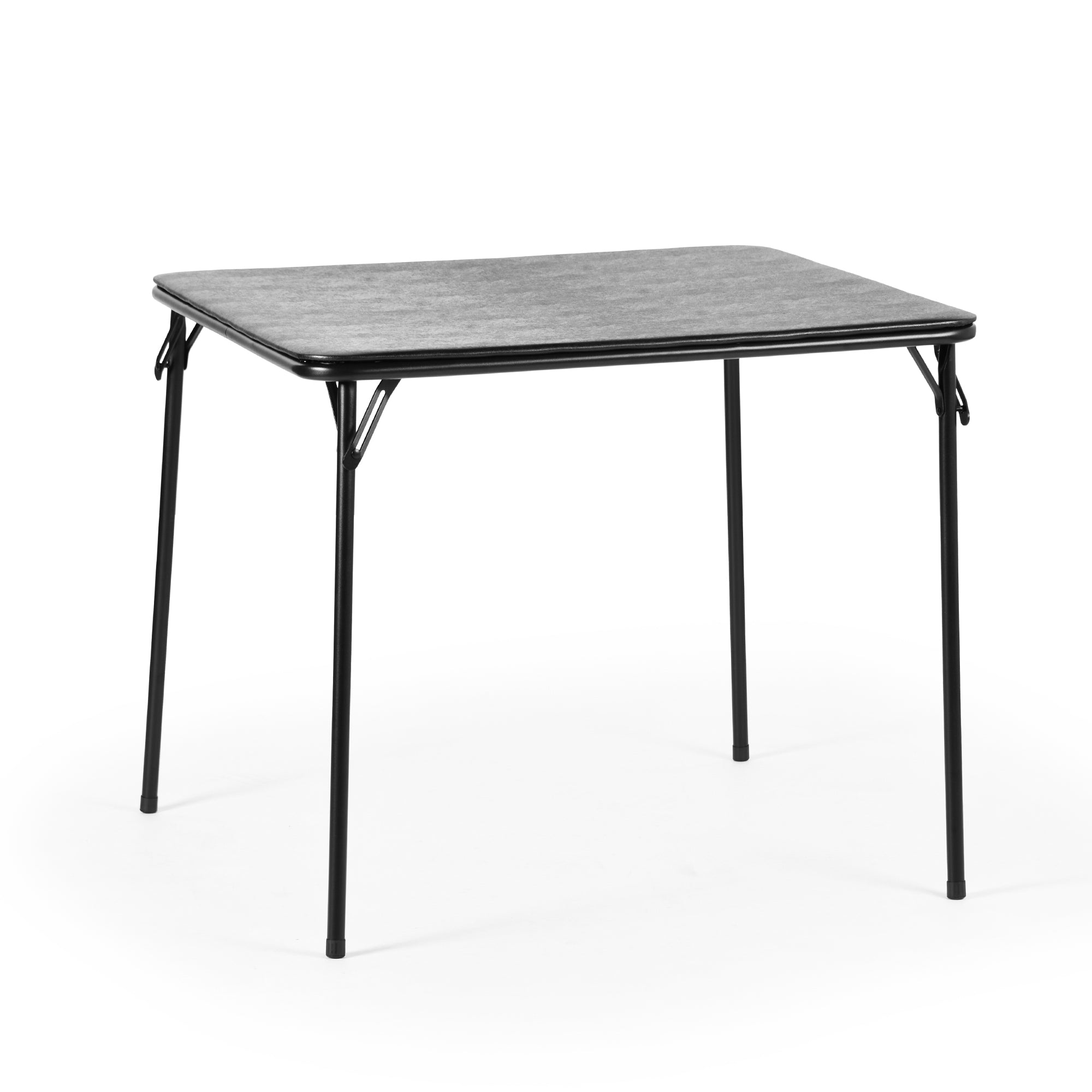 Fern 5 Piece Folding Table Set with 4 Mango Upholstered Foldable Chairs