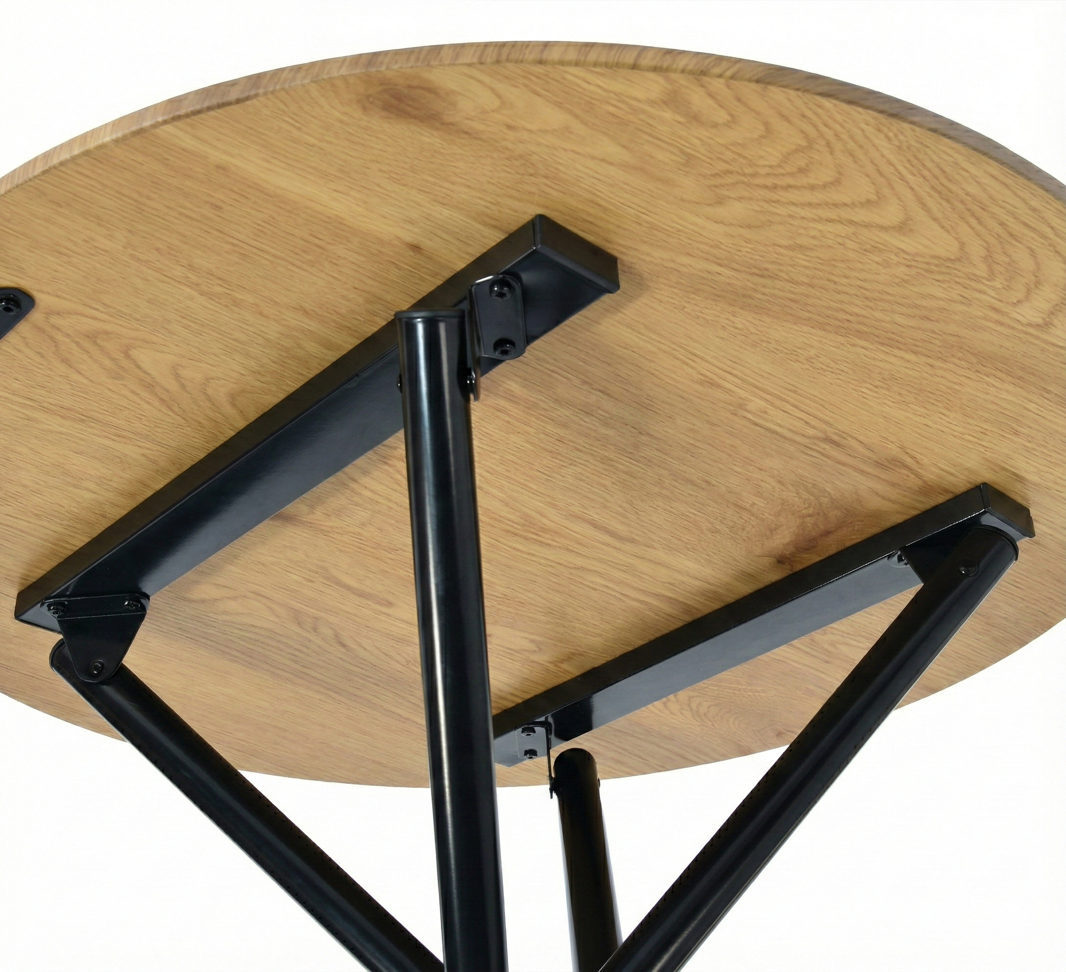 Fontana Modern 31.5" Wooden Round Dining Table