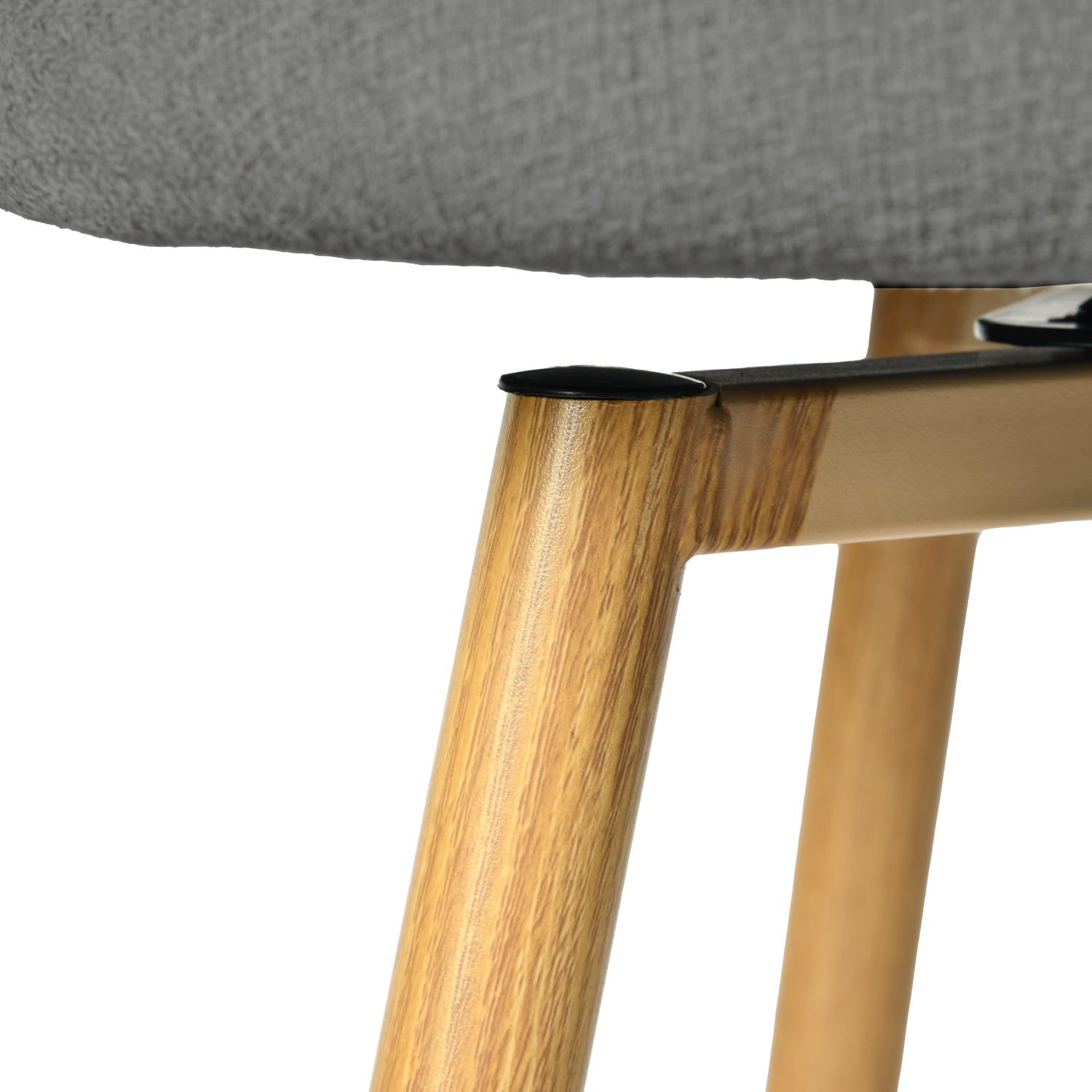 HASEEB 26" Swivel Counter Height Bar Stools Set of 2 with Performance Fabric