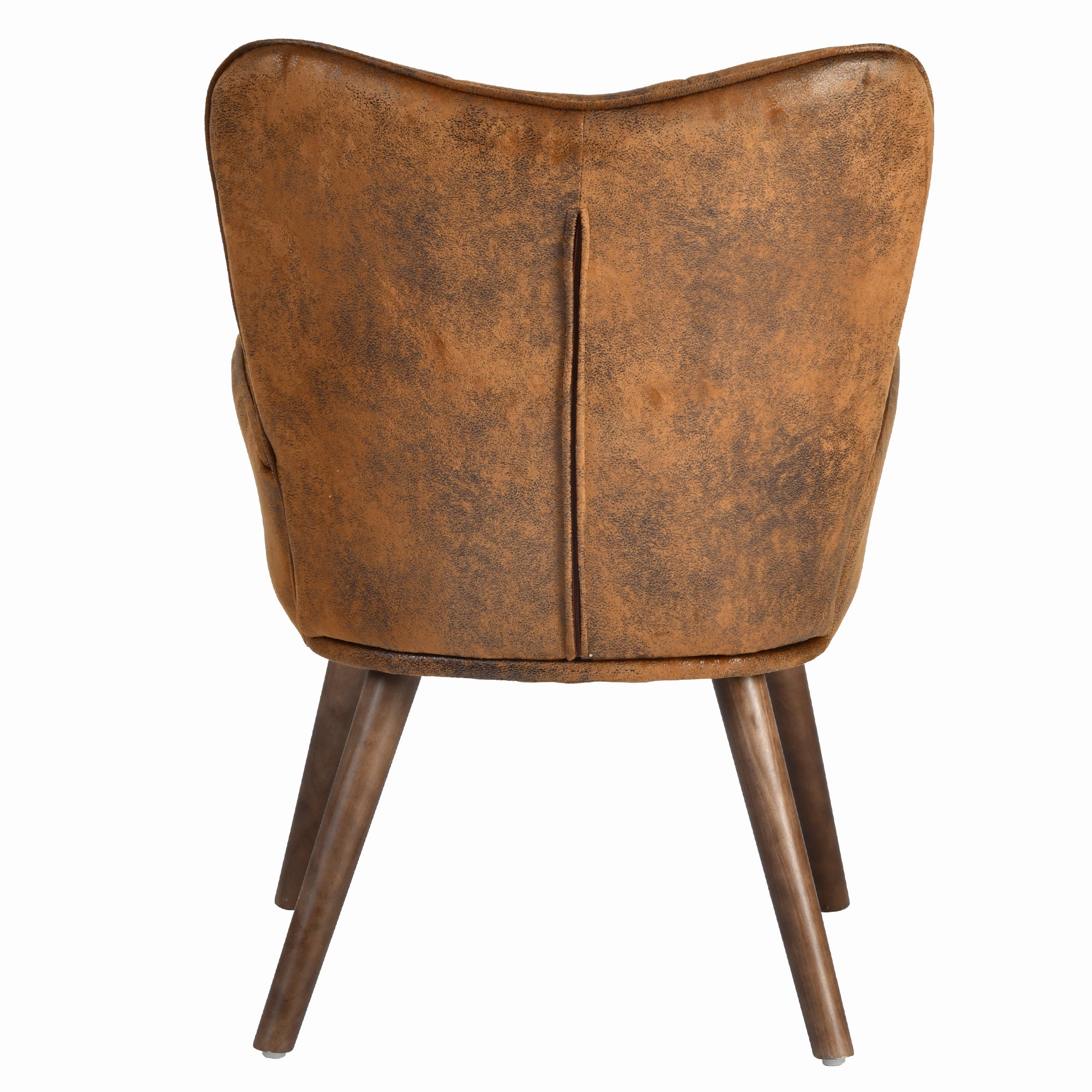 Kanas Wingback Accent Chair Fabric Upholstered Arm Chair