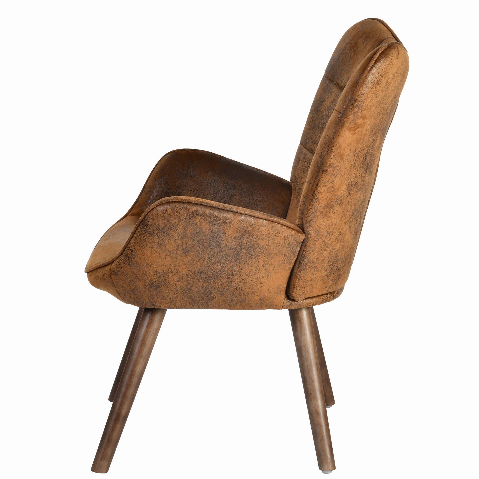 Kanas Wingback Accent Chair Fabric Upholstered Arm Chair