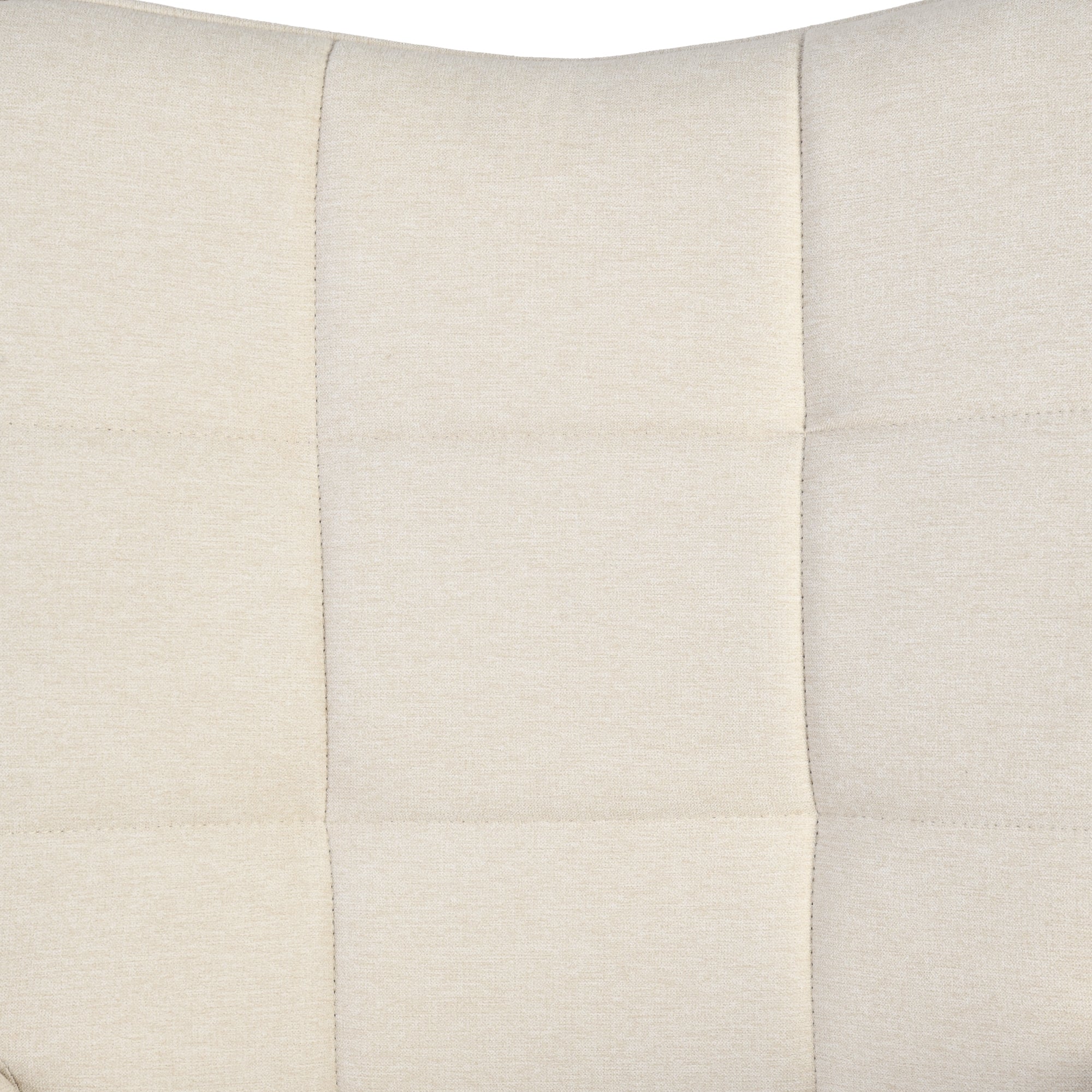 Homy Casa Kanas Beige Oak Leg Wingback Accent Chair