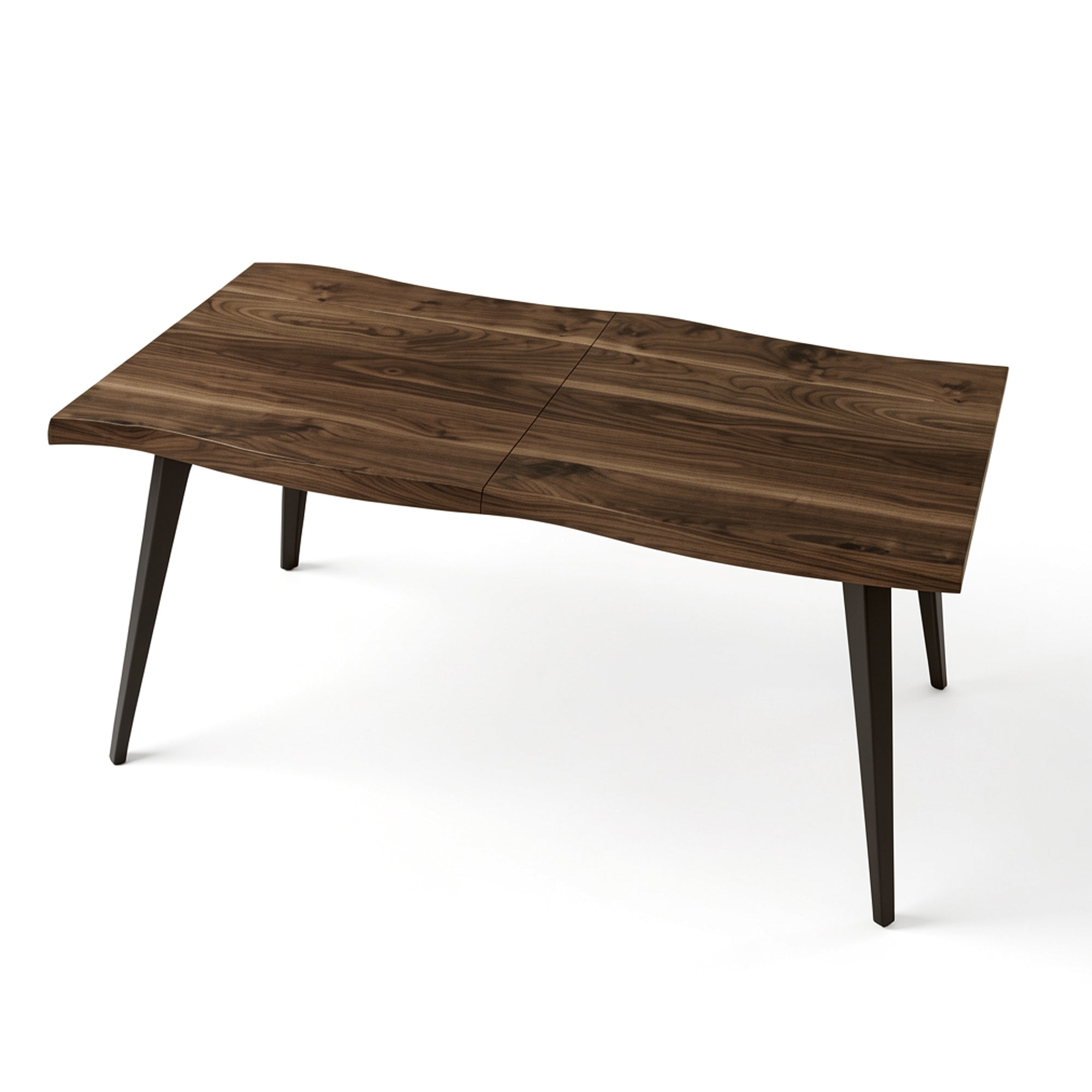 LANCELOT 63" Farmehouse Dining Table with Wave Edge