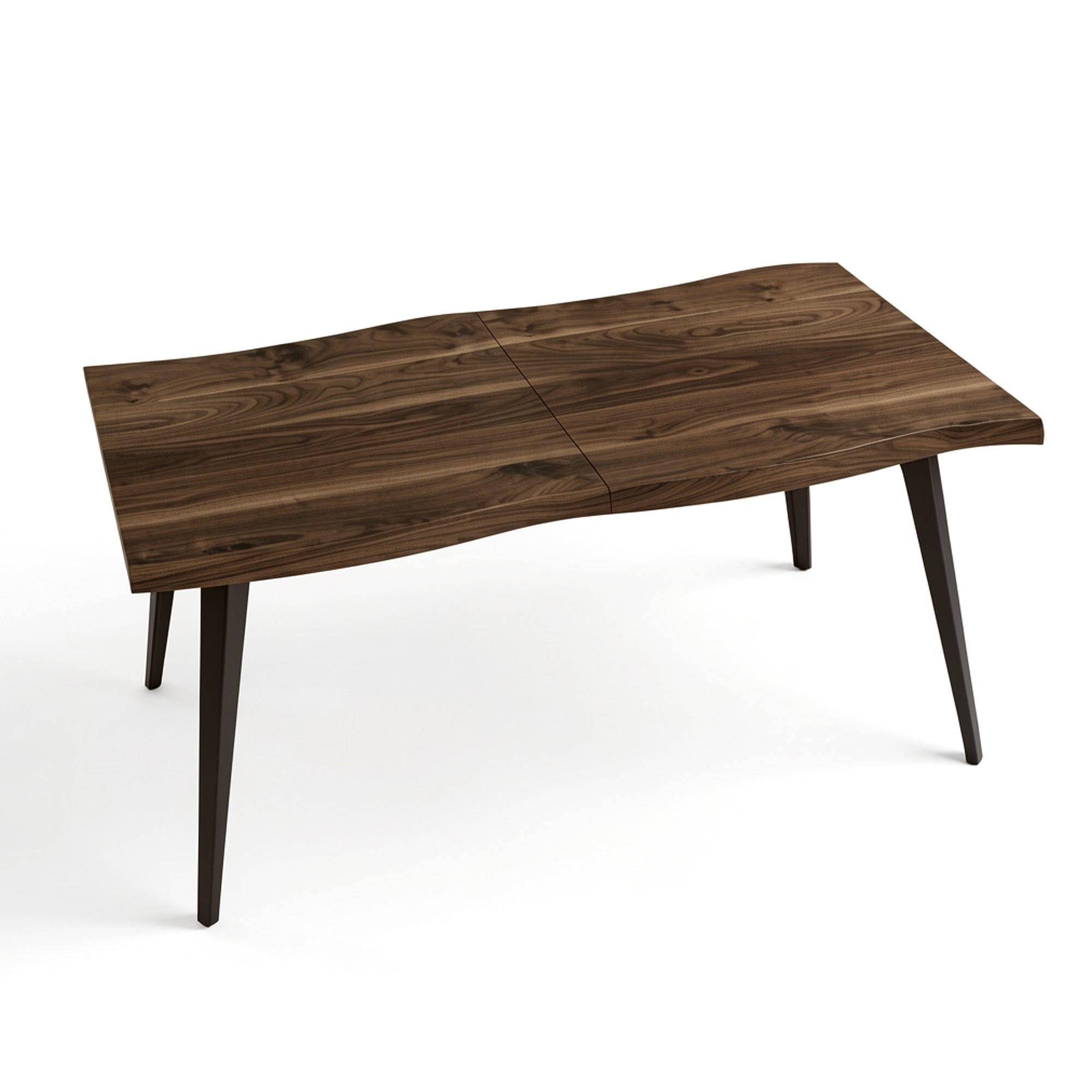 LANCELOT 63" Farmehouse Dining Table with Wave Edge