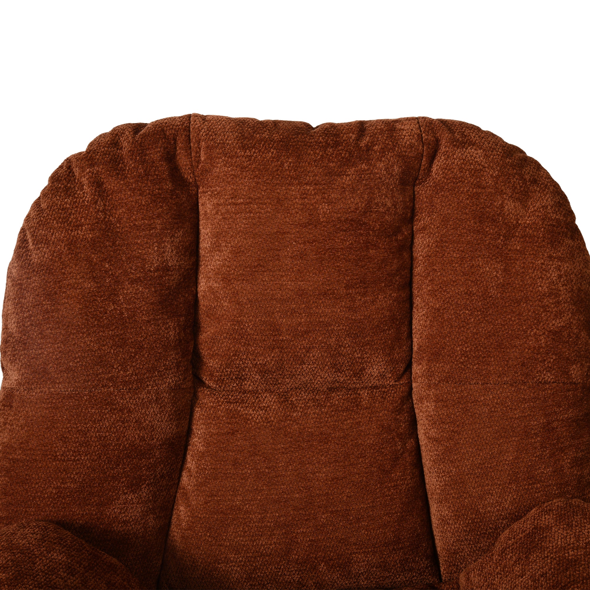Homy Casa LITHOPS RED Rock Chair Modern Fabric Armchair for Living Room, Bedroom, Office