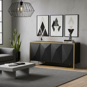 Toledo Modern Sideboard Buffet Cabinet