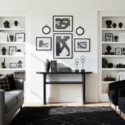 Broadway Console Table with Storage Shelf