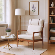 Crater Mid Century Ergonomic Accent Armchair